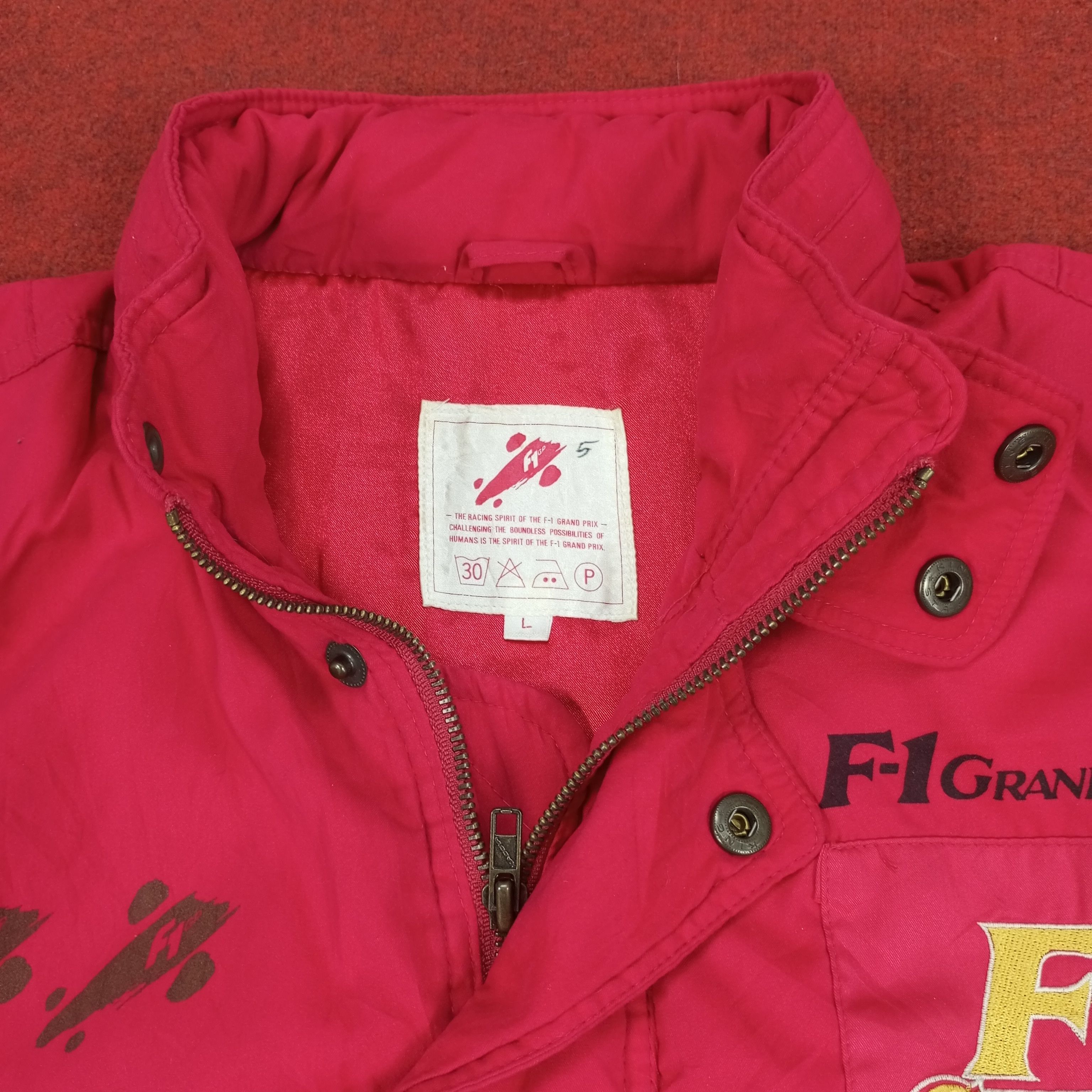 F1 Grand Prix 1990 Motorsports Racing Style Jacket