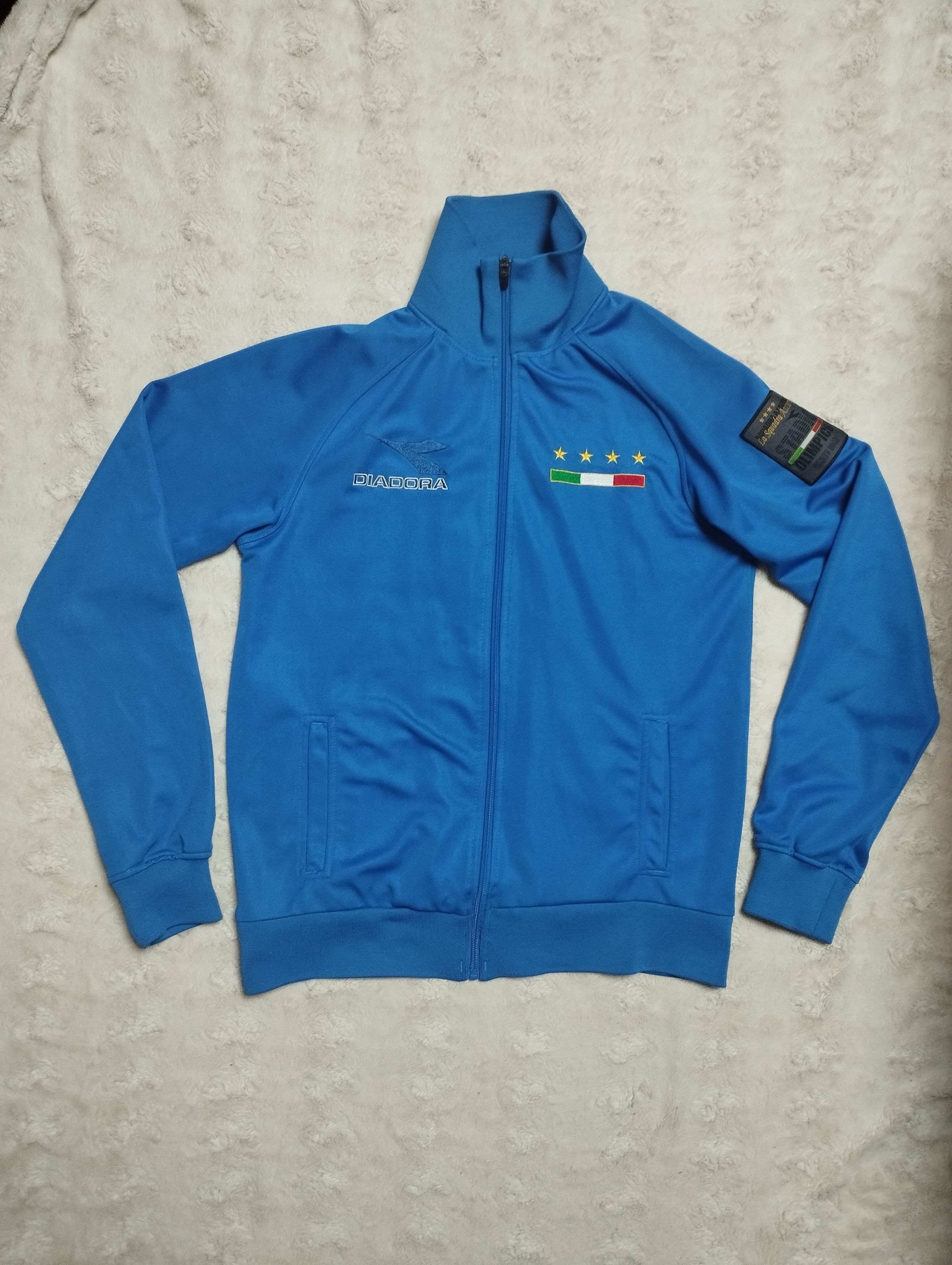 Diadora × Vintage Diadora Italy 80s Track Jacket vintage men's size L Size US L / EU 52-54 / 3 - 1 Thumbnail