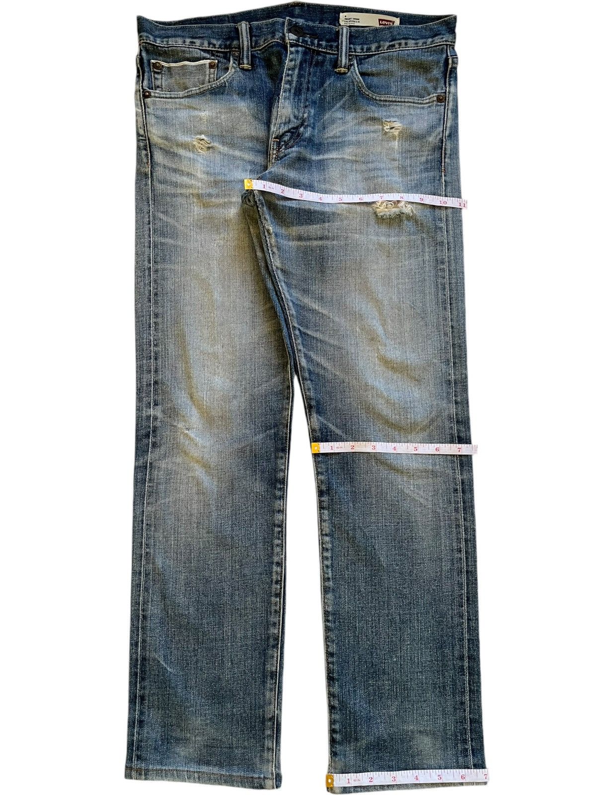 Levi's Vintage Levis 511 Faded Wash Selvedge Jeans Size US 33 - 15 Thumbnail
