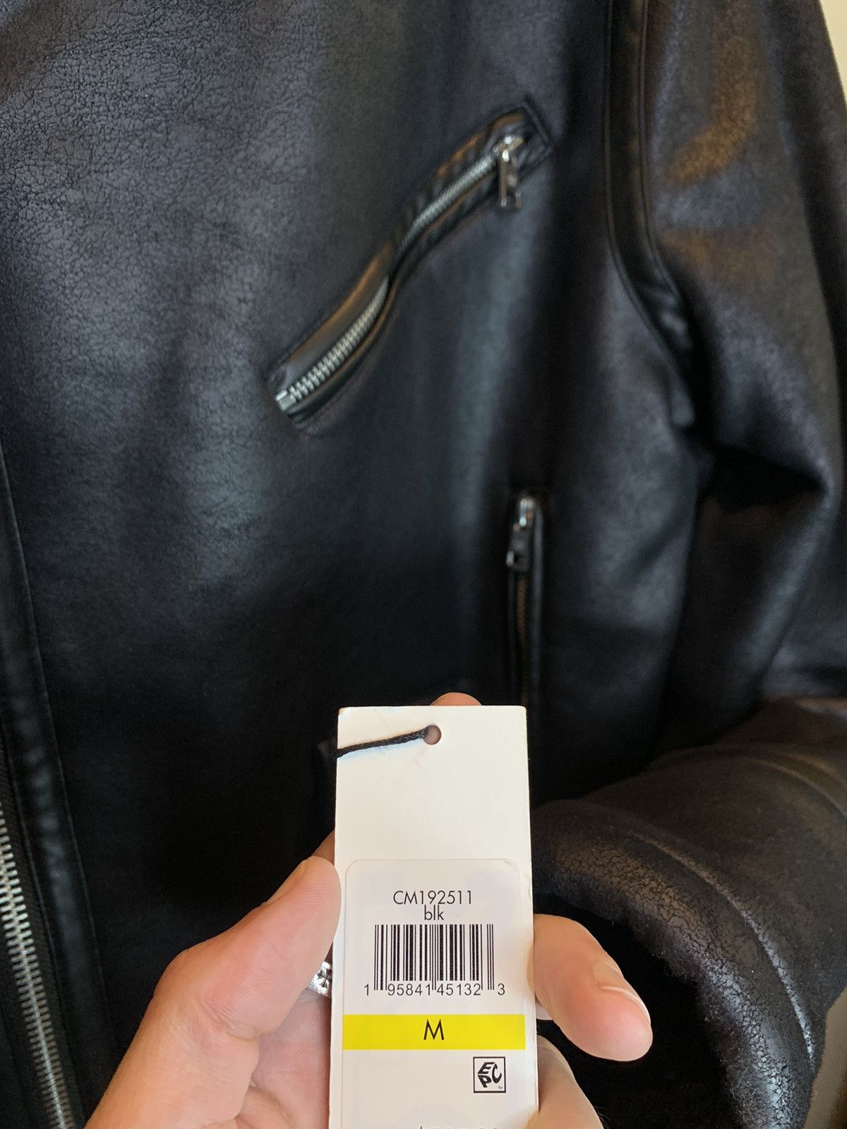 Calvin Klein *RARE* New Calvin Klein Moto Biker Zip Sherpa Collar Jacket Size US M / EU 48-50 / 2 - 9 Thumbnail