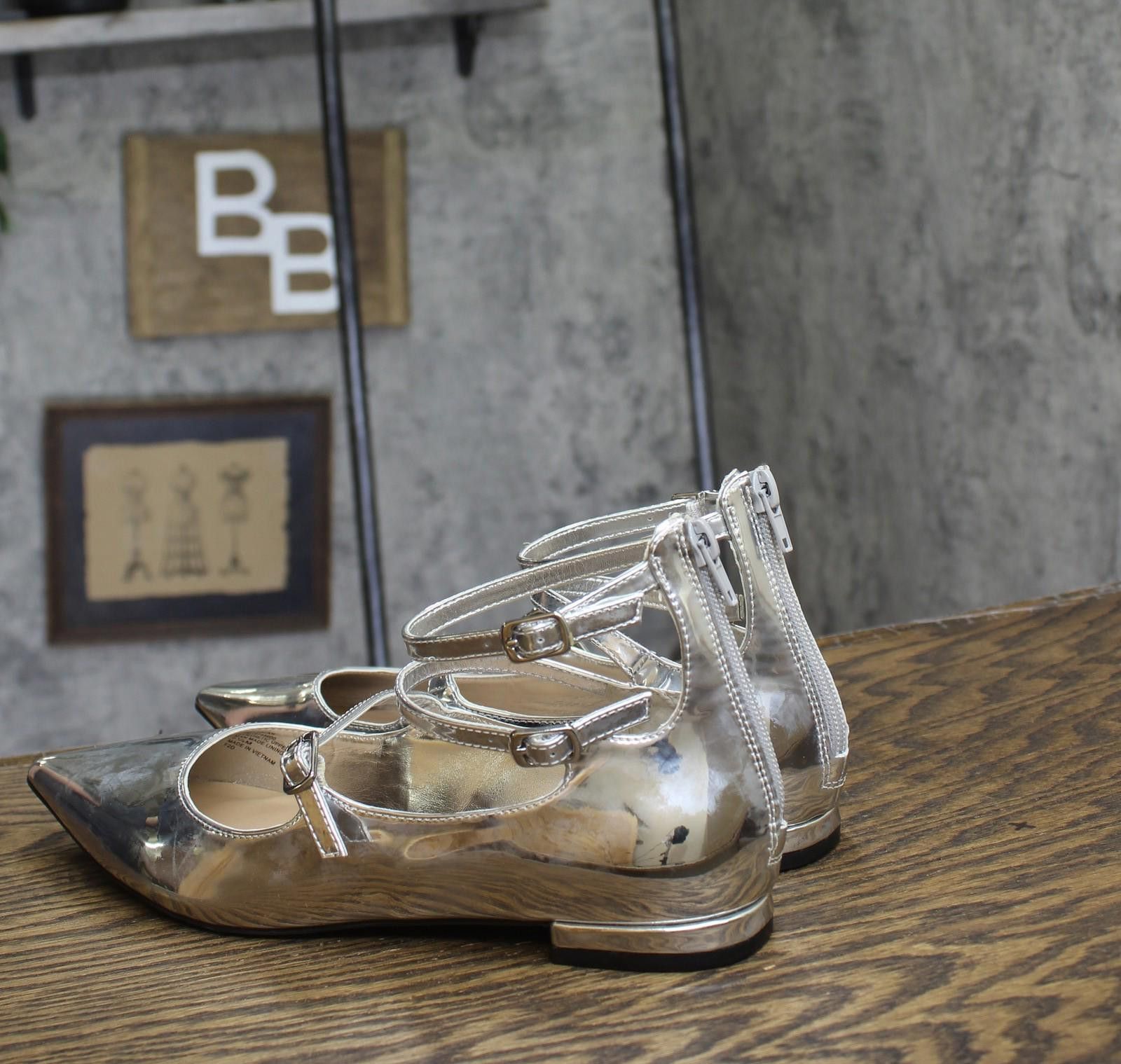 Other Inc International Concepts Valan Flats Silver Gray 7.5m Size US 7.5 / IT 37.5 - 2 Thumbnail
