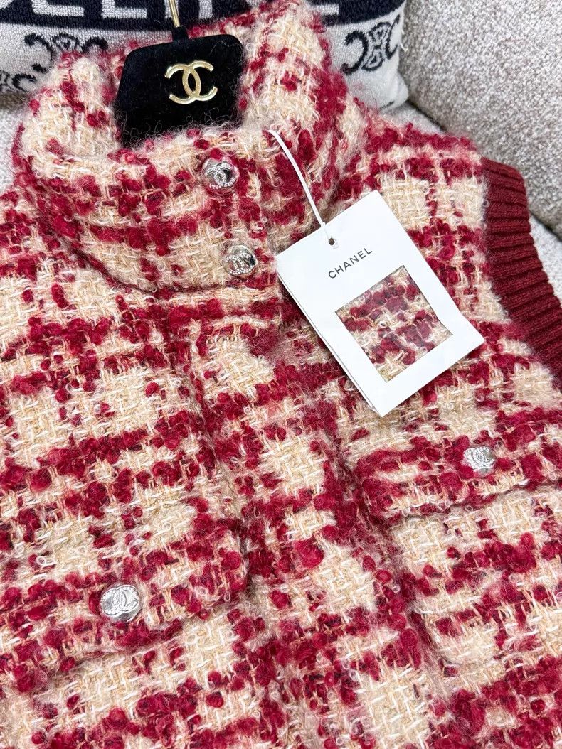 Chanel Chanel Mixed-coloured cotton vest Size XS / US 0-2 / IT 36-38 - 4 Thumbnail