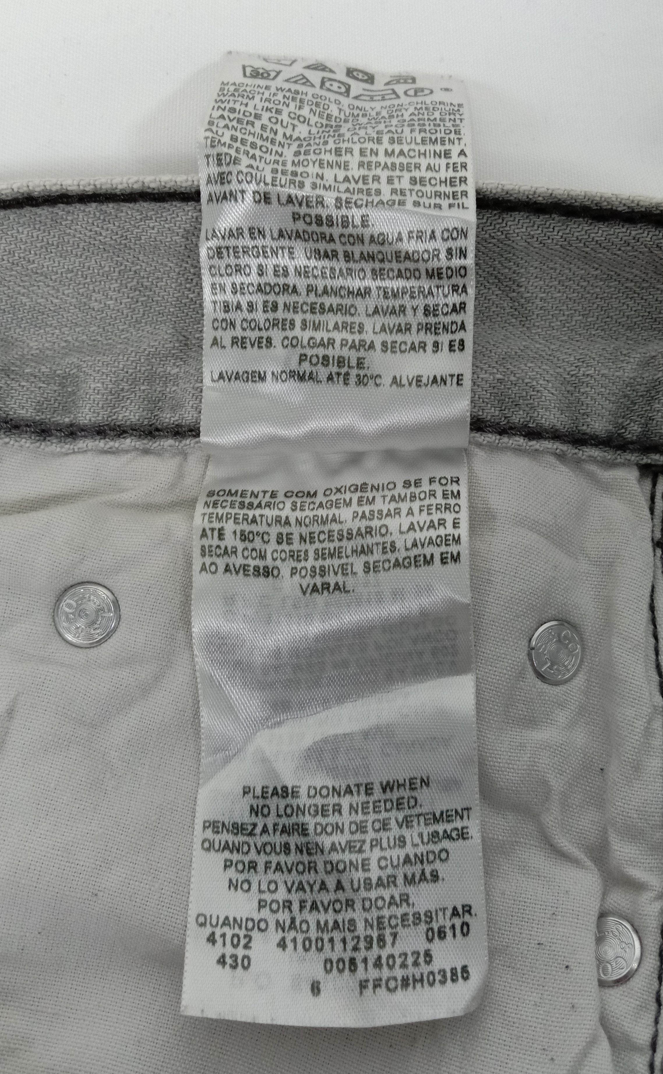 Levi's Vintage Levi’s 514 Jeans Slim Straight Distressed Denim Size US 30 / EU 46 - 13 Thumbnail