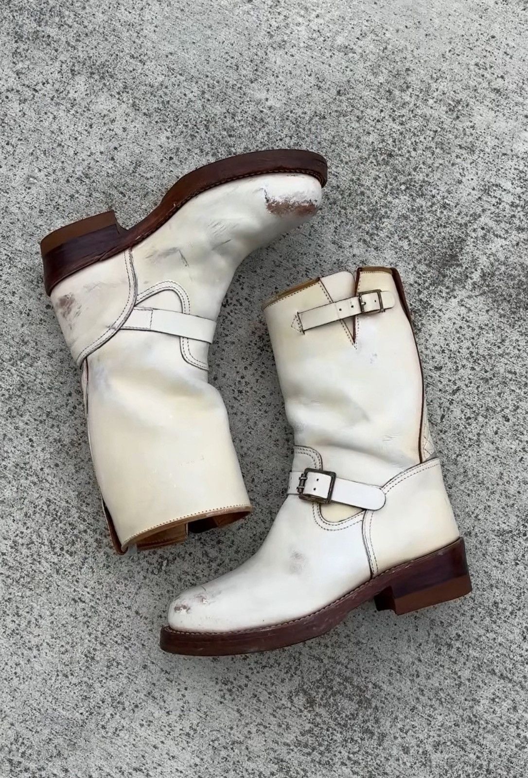 MADE IN GM Japan x MILK Horsehide Engineer boot