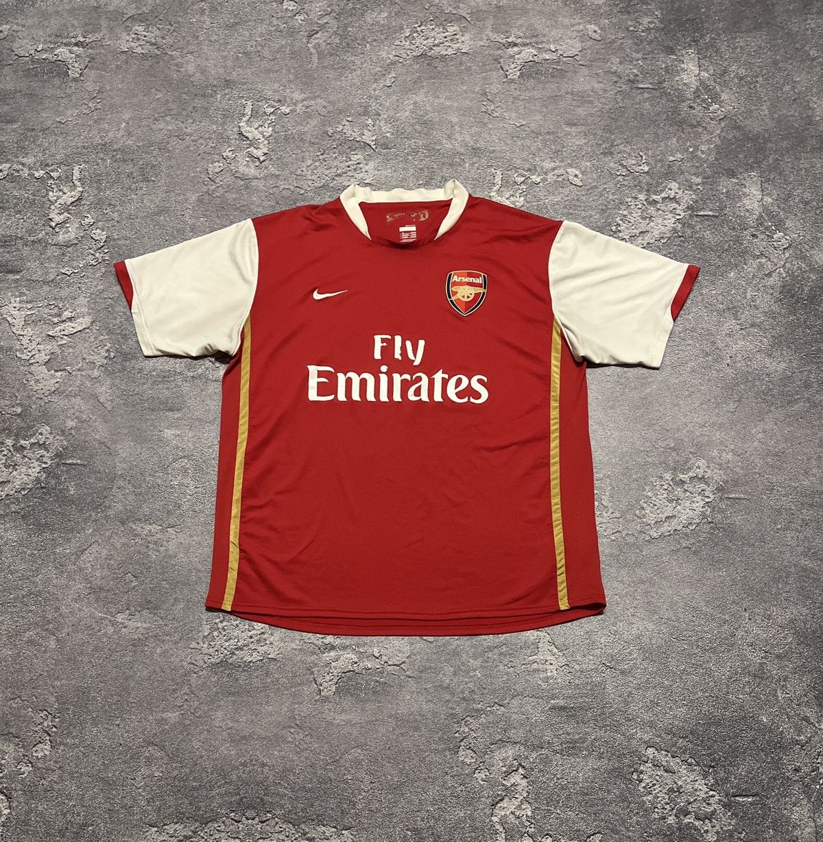 Nike × Vintage Vintage Nike Arsenal Soccer Jersey Football Shirt Tee Size US XL / EU 56 / 4 - 1 Thumbnail