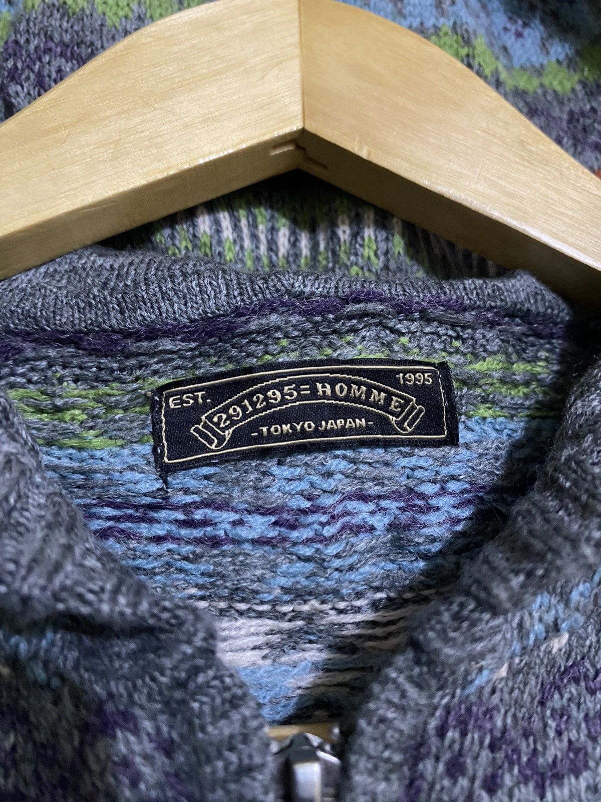 If Six Was Nine × Japanese Brand × Vintage Vintage 291295 = Homme Navajo Sweatshirt Size S / US 4 / IT 40 - 6 Thumbnail