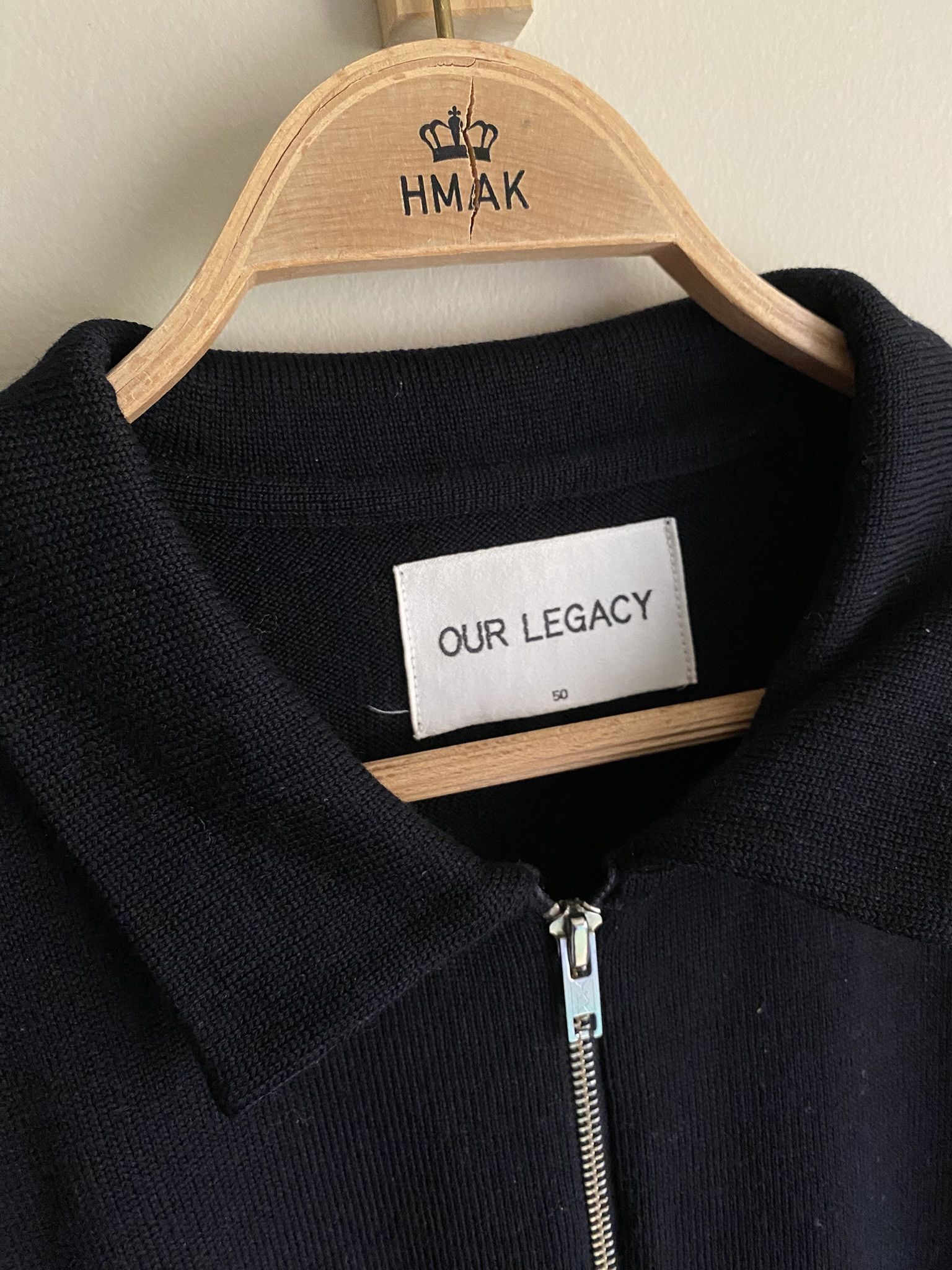 Our Legacy 100% Italian Merino Wool - Zipper Knit Size US L / EU 52-54 / 3 - 4 Thumbnail