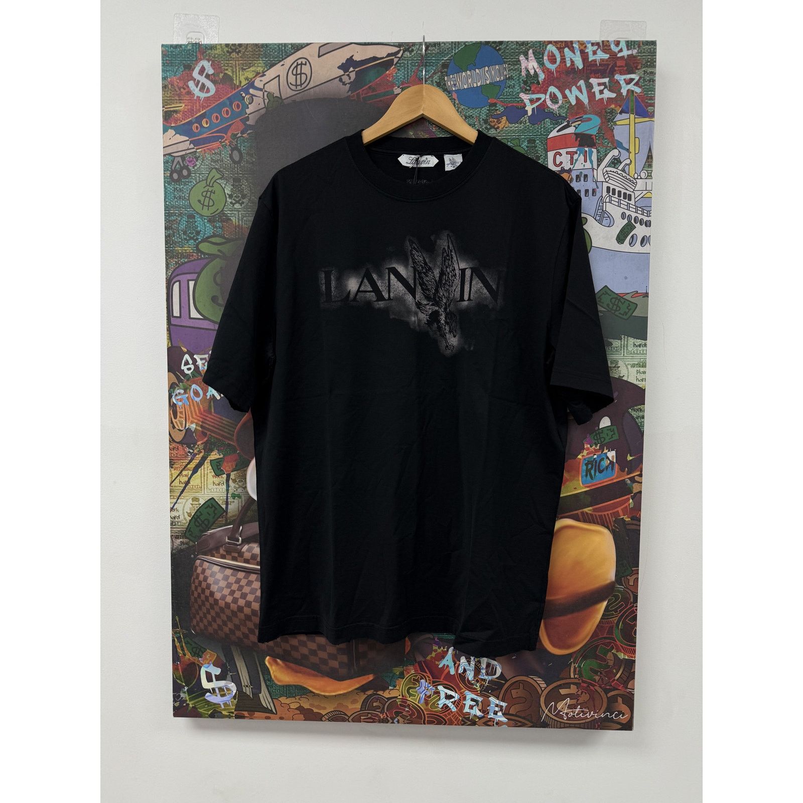 Lanvin Lanvin x Future Tee Black Eagle New With Tags Large Size US L / EU 52-54 / 3 - 1 Thumbnail