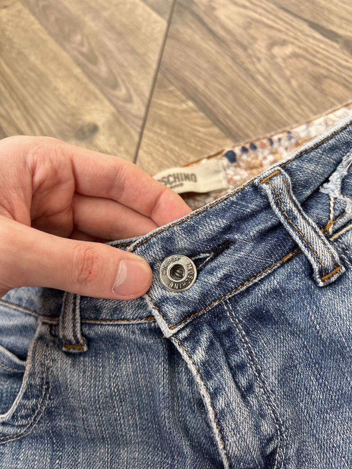 Moschino × Vintage Vintage Moschino Jeans Women’s Denim Pants Size 28" / US 6 / IT 42 - 10 Thumbnail