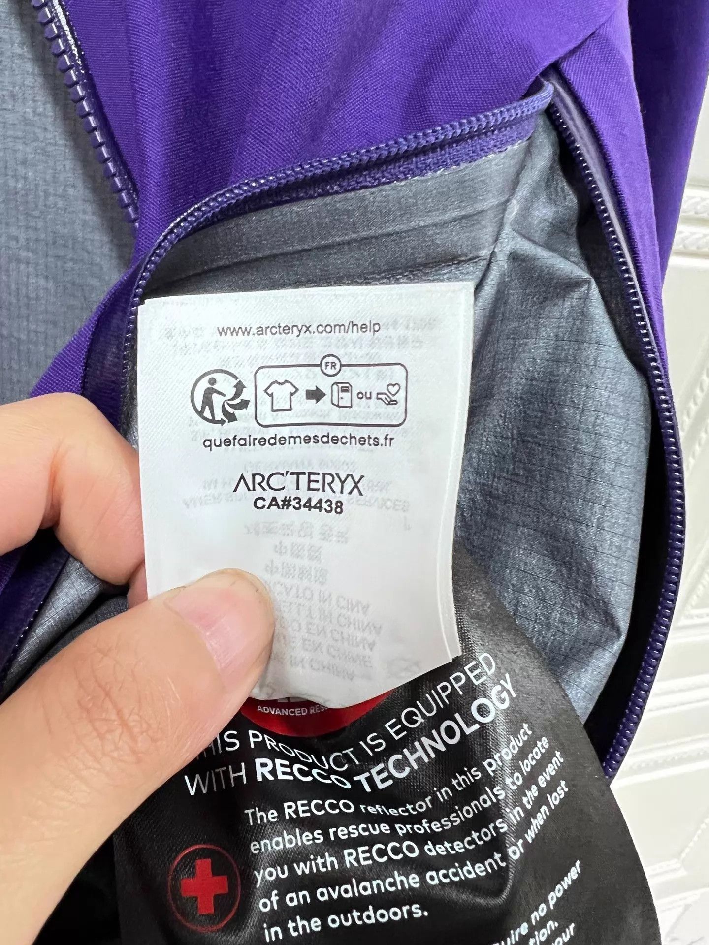 Arc'teryx Arcteryx Sabre SV S Waterproof Windproof Breathable Jacket Size US S / EU 44-46 / 1 - 7 Thumbnail
