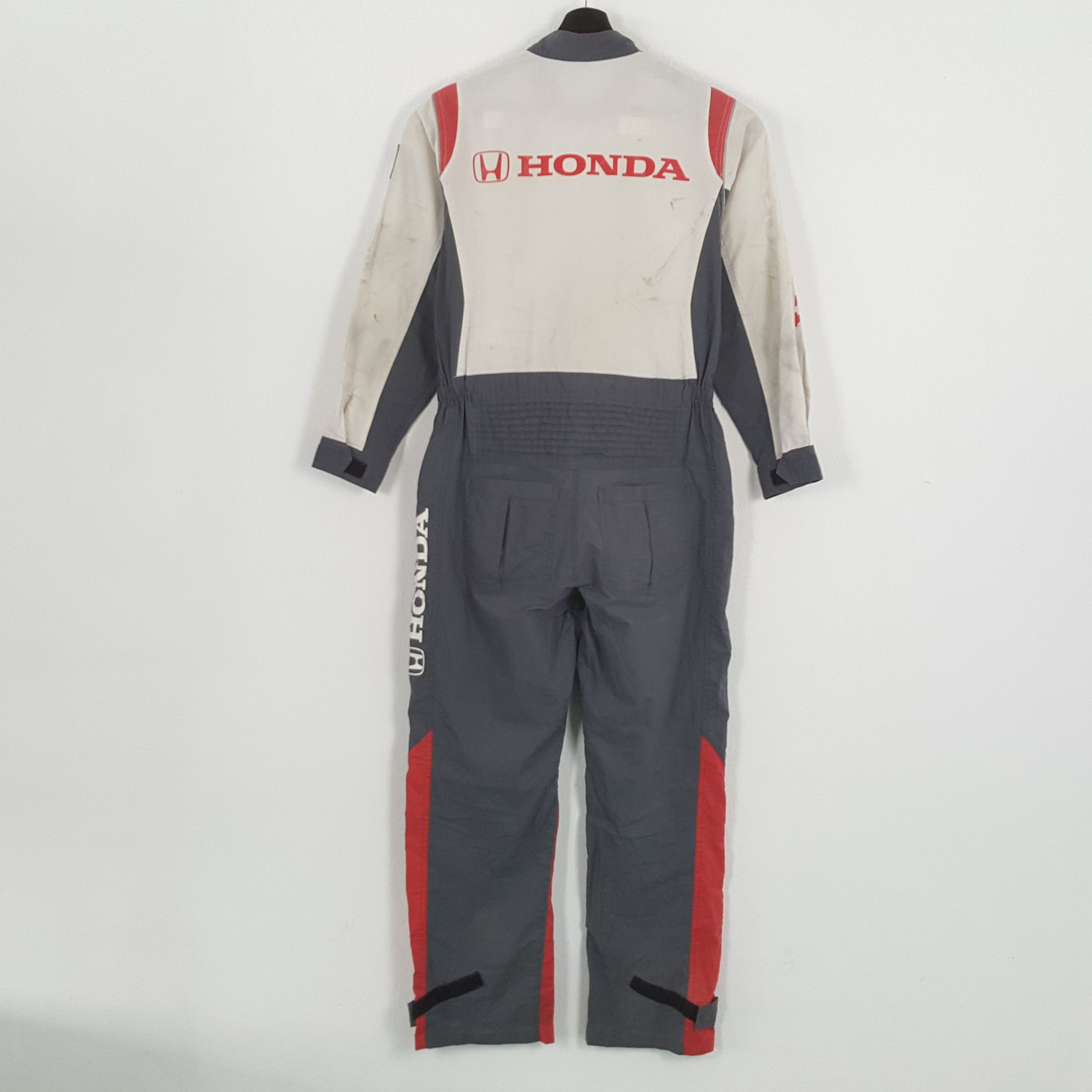 Honda × Vintage HONDA Japanese Motorsports Workwear Coverall Jacket Size US M / EU 48-50 / 2 - 1 Thumbnail
