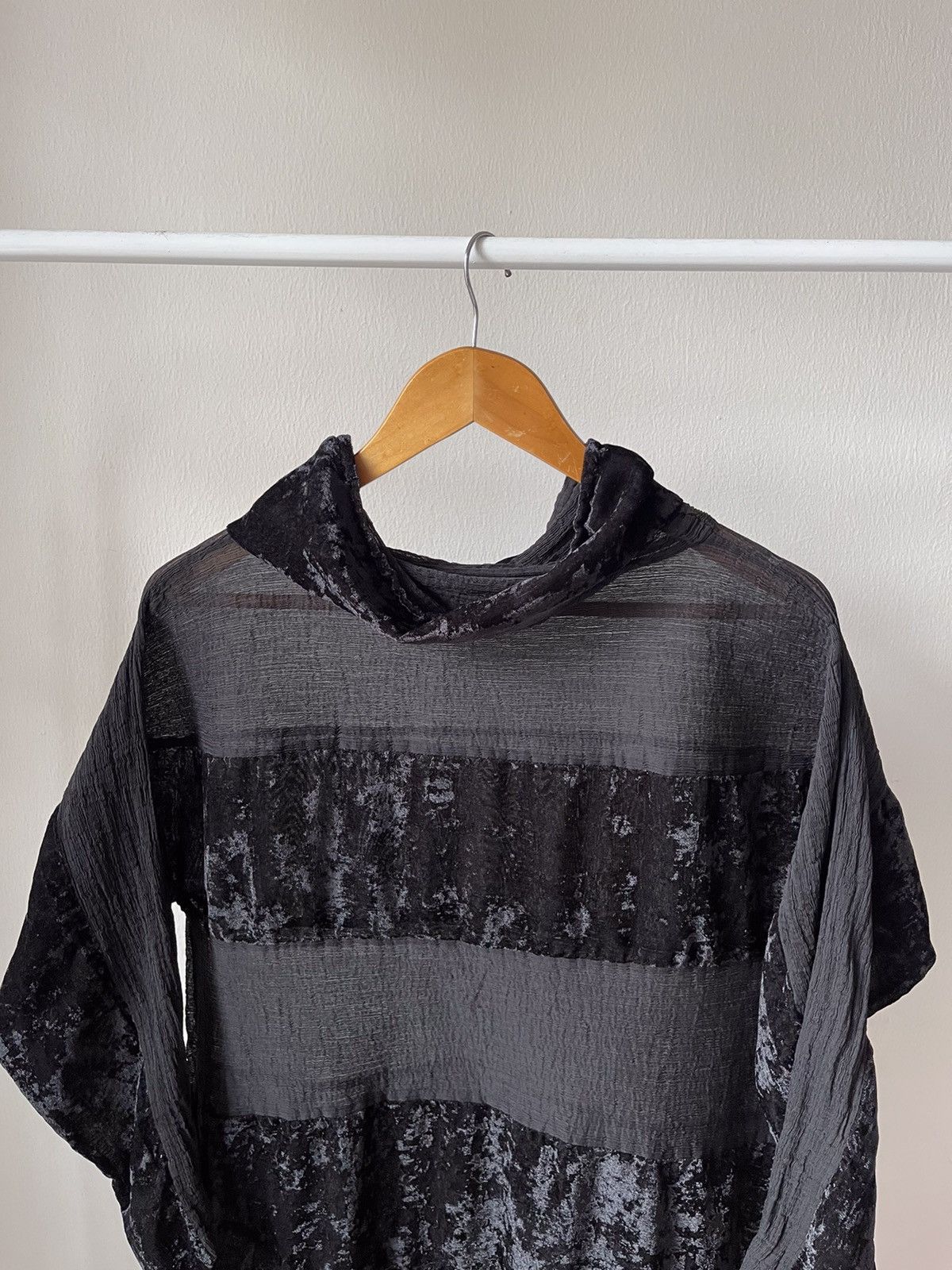 Issey Miyake × Pleats Please Issey Miyake 2000s SAMPLE Issey Miyake Pleats Blouse Size M / US 6-8 / IT 42-44 - 7 Thumbnail