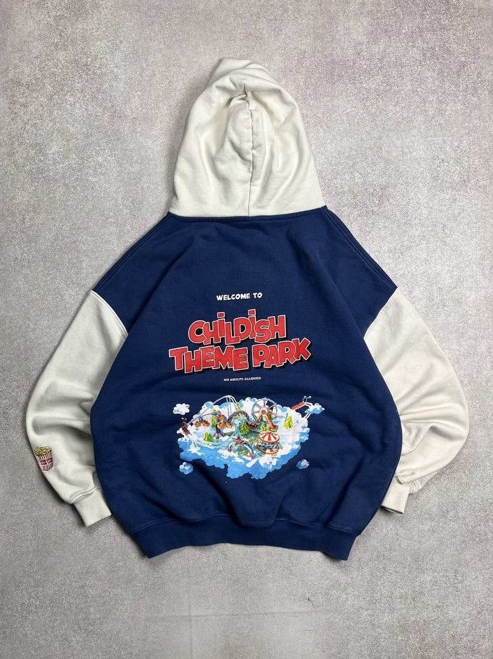 Vintage Vintage Childish Theme Park Boxy Hoodie Y2K M Size US M / EU 48-50 / 2 - 3 Thumbnail
