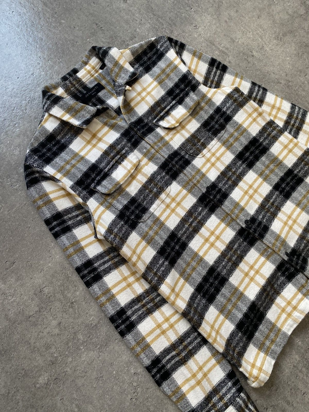 Allsaints Allsaints Lenado LS Flannel Shirt Size US S / EU 44-46 / 1 - 2 Thumbnail