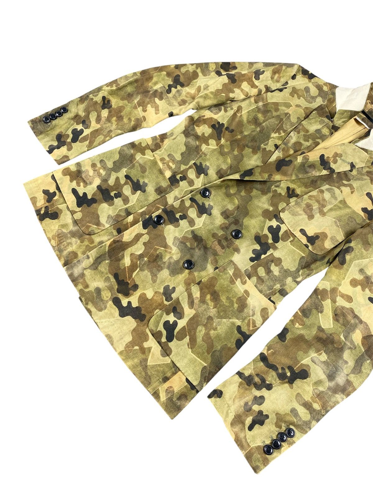 Dries Van Noten SS13 Dries Van Noten Camoaflage Blazer Size US M / EU 48-50 / 2 - 5 Thumbnail