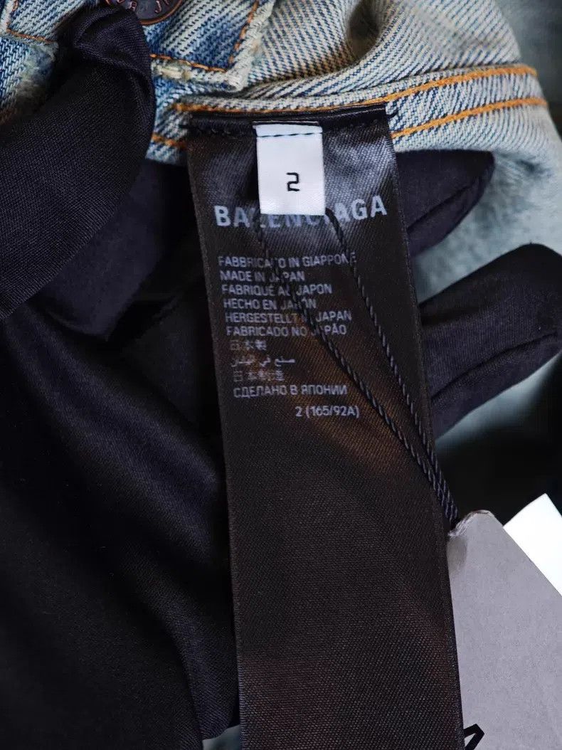 Balenciaga Balenciaga Denim Jacket Size US M / EU 48-50 / 2 - 8 Thumbnail