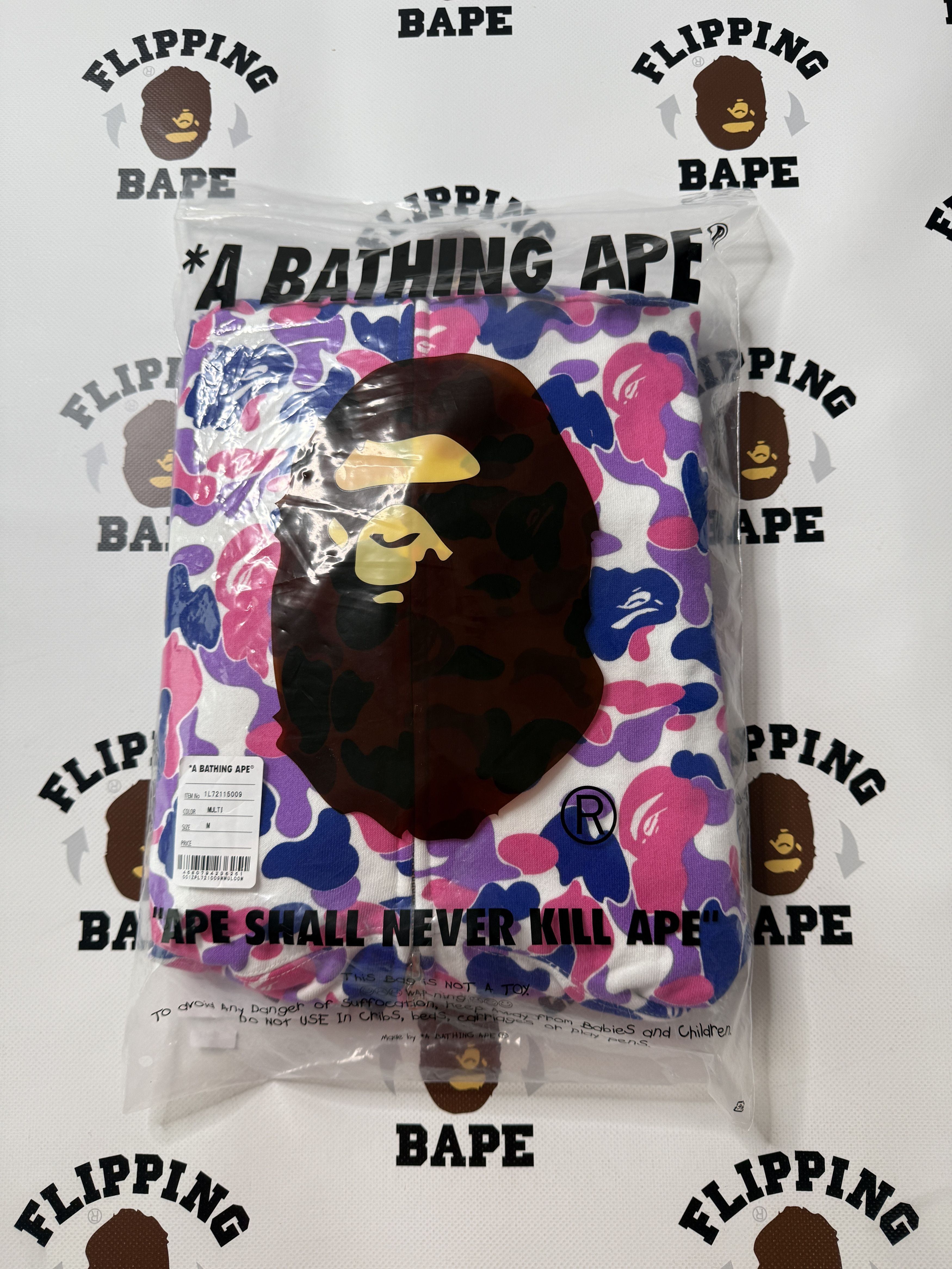 Bape BAPE STORE GUANGZHOU SHARK FULL ZIP HOODIE (2025) Size US XXL / EU 58 / 5 - 17 Thumbnail
