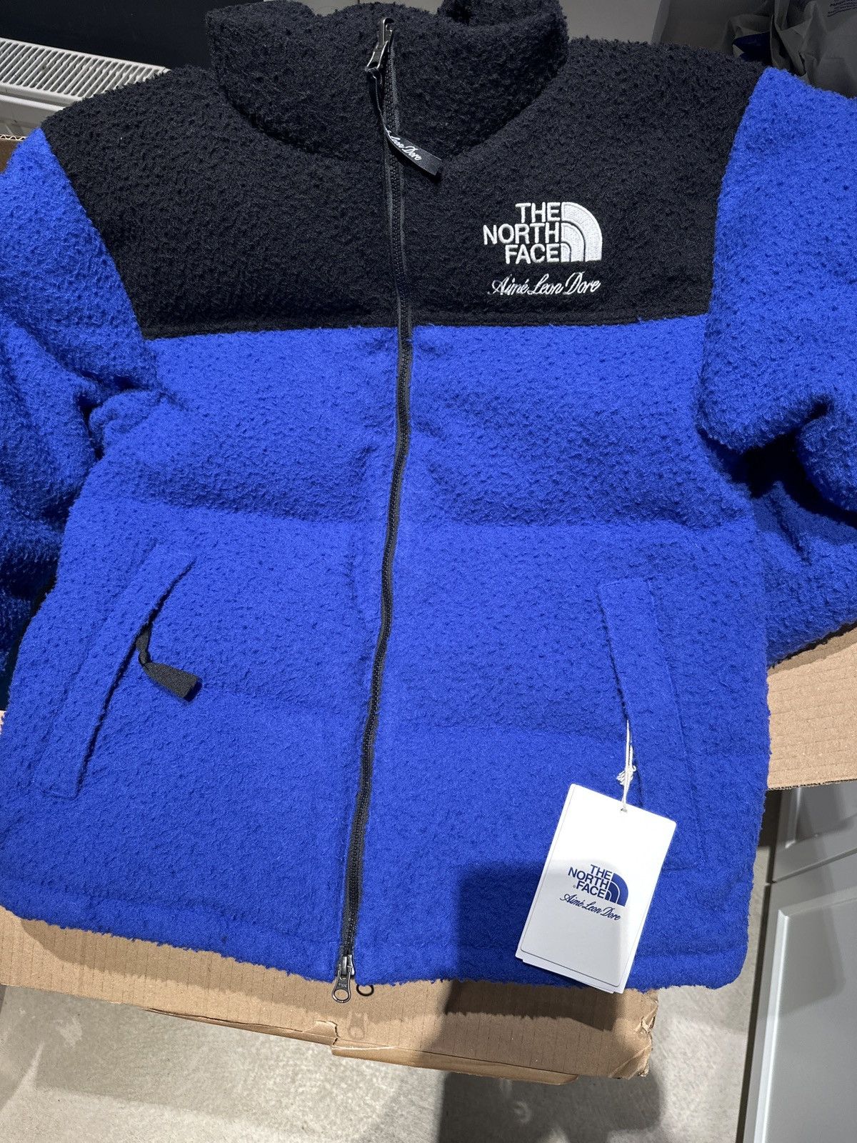 aime leon dore the north face puffer size small