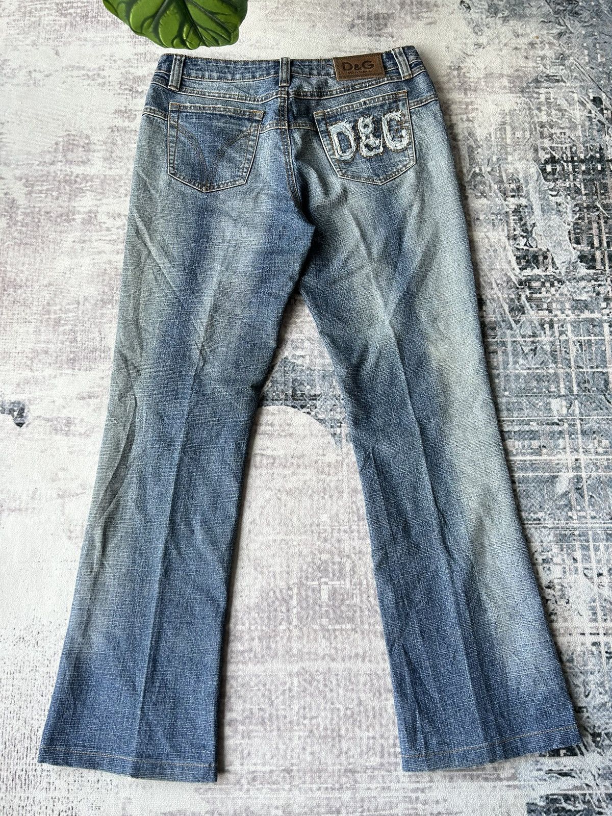 Dolce & Gabbana Dolce & Gabbana D&G EMBROIDERY Jeans Size US 31 - 2 Thumbnail