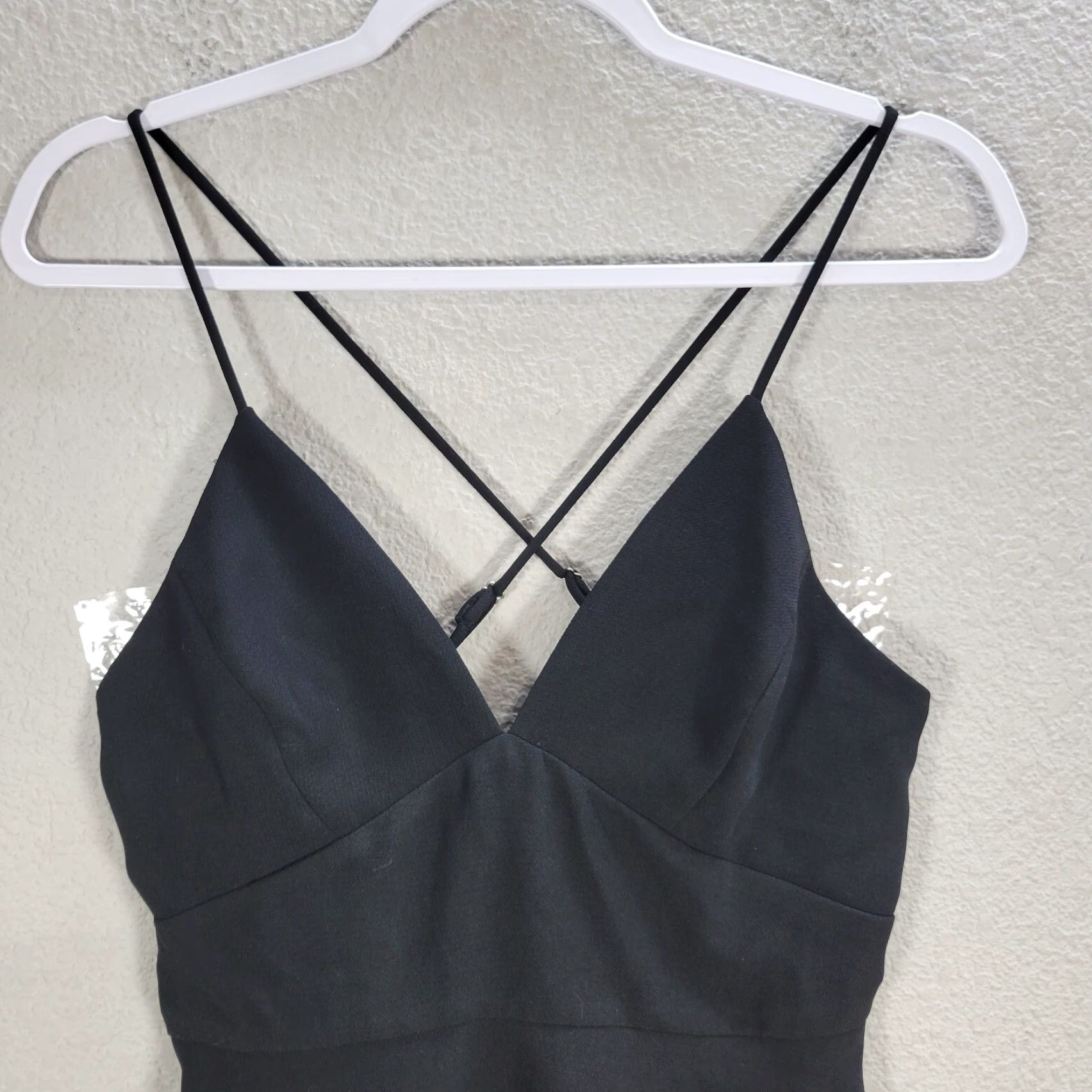 BCBGeneration BCBGeneration Black Cross Back Mini Dress Sundress Party Cocktail Sz 10 NWT Womens Dress Size L / US 10 / IT 46 - 4 Thumbnail
