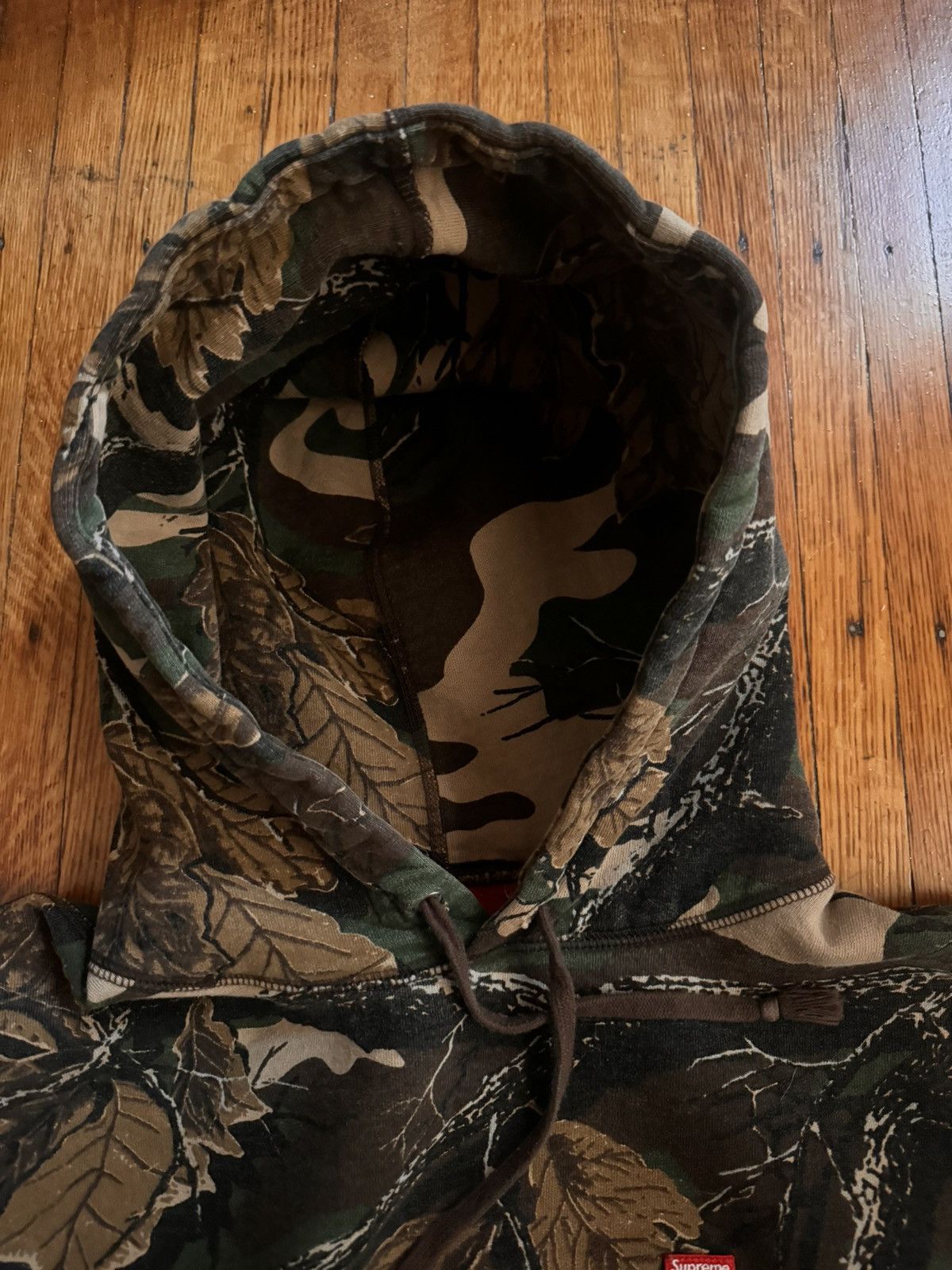 Supreme Camo Supreme Small Box Hoodie 'Branch Woodland Camo' Size US M / EU 48-50 / 2 - 5 Thumbnail