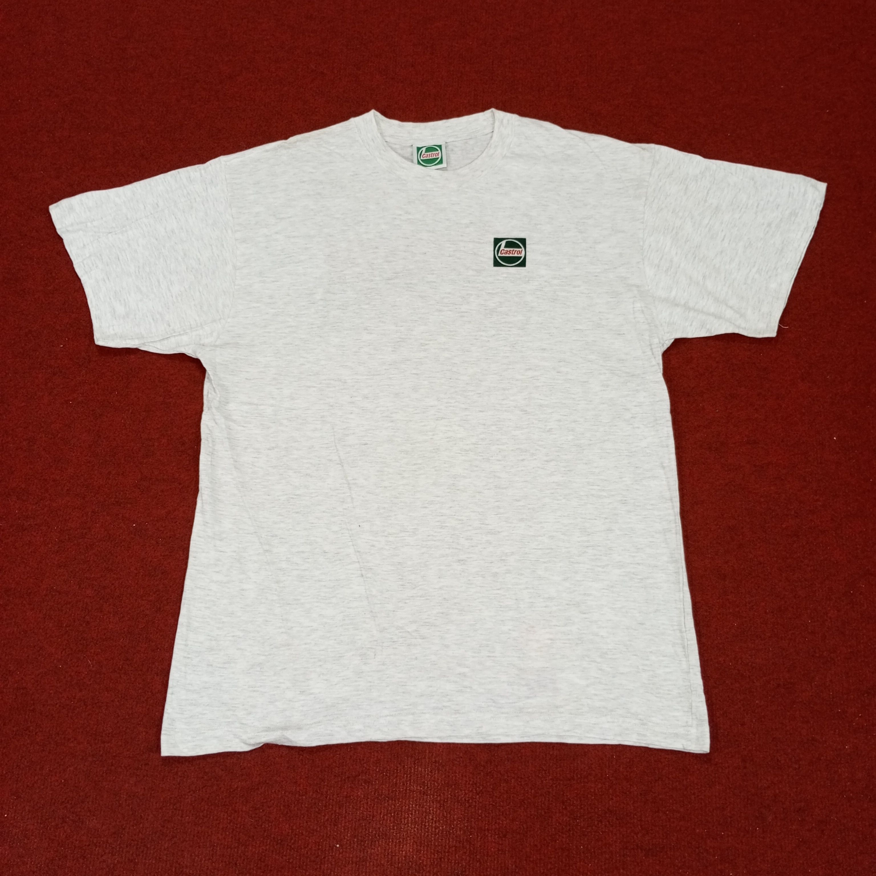 Vintage Castrol Racing Promo Style Tshirt Oil Motorsports Size US L / EU 52-54 / 3 - 3 Thumbnail