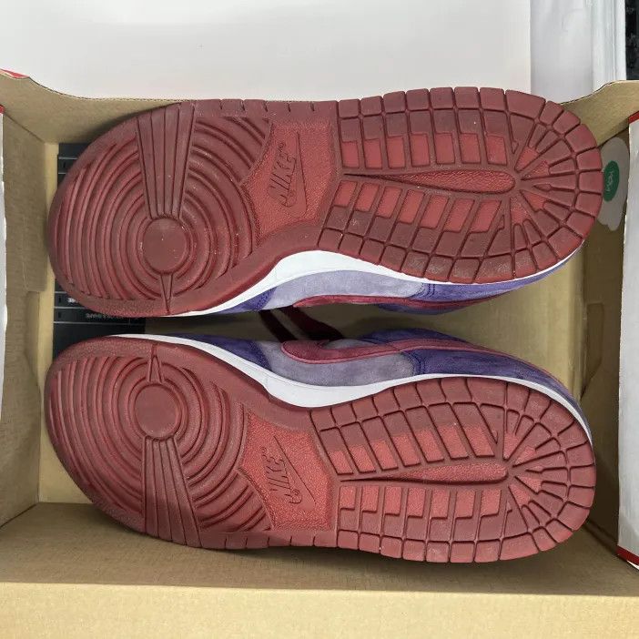 Nike Nike Dunk Low Retro SP Plum Purple Red 2020 Size US 11 / EU 44 - 2 Thumbnail