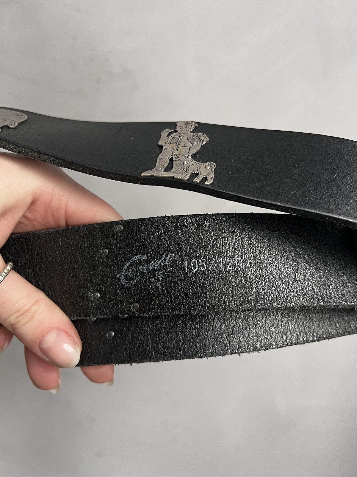 Hysteric Glamour Hysteric glamour style Etro leather avant garde belt y2k Size ONE SIZE - 7 Thumbnail
