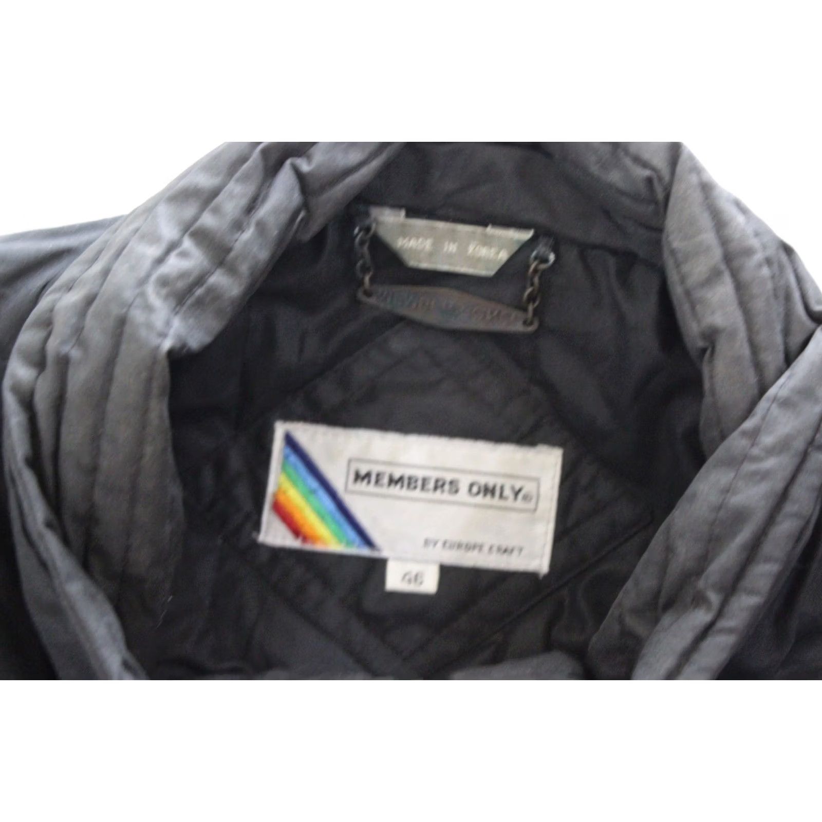 Members Only VTG Members Only Thick Puffy Zippered Jacket XL Extra Large Jacket Men Multicolor 1980s 90s Style Zippered Puffy VTG Size US XL / EU 56 / 4 - 6 Thumbnail
