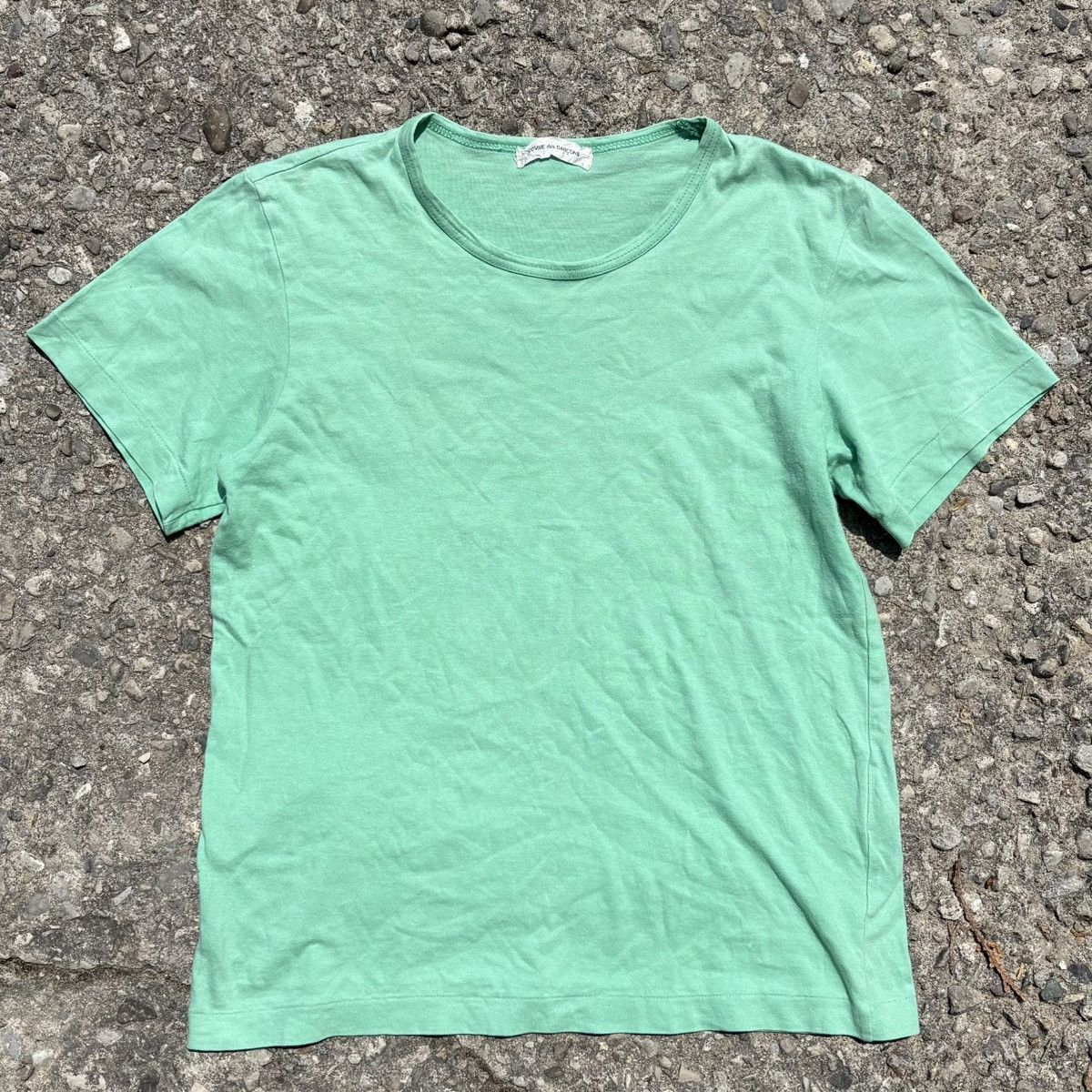 Comme des Garcons 1993 mint green t-shirt Size US S / EU 44-46 / 1 - 1 Thumbnail