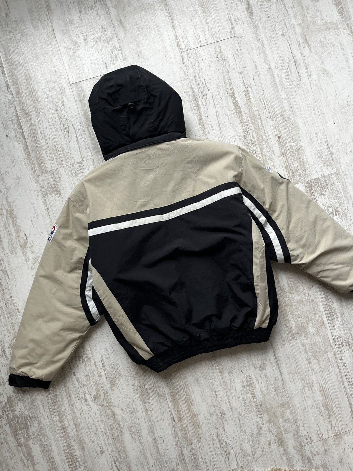 Yamaha Vintage Yamaha Racing Jacket MotoGP Style Beige Black 90s Size US XL / EU 56 / 4 - 12 Thumbnail