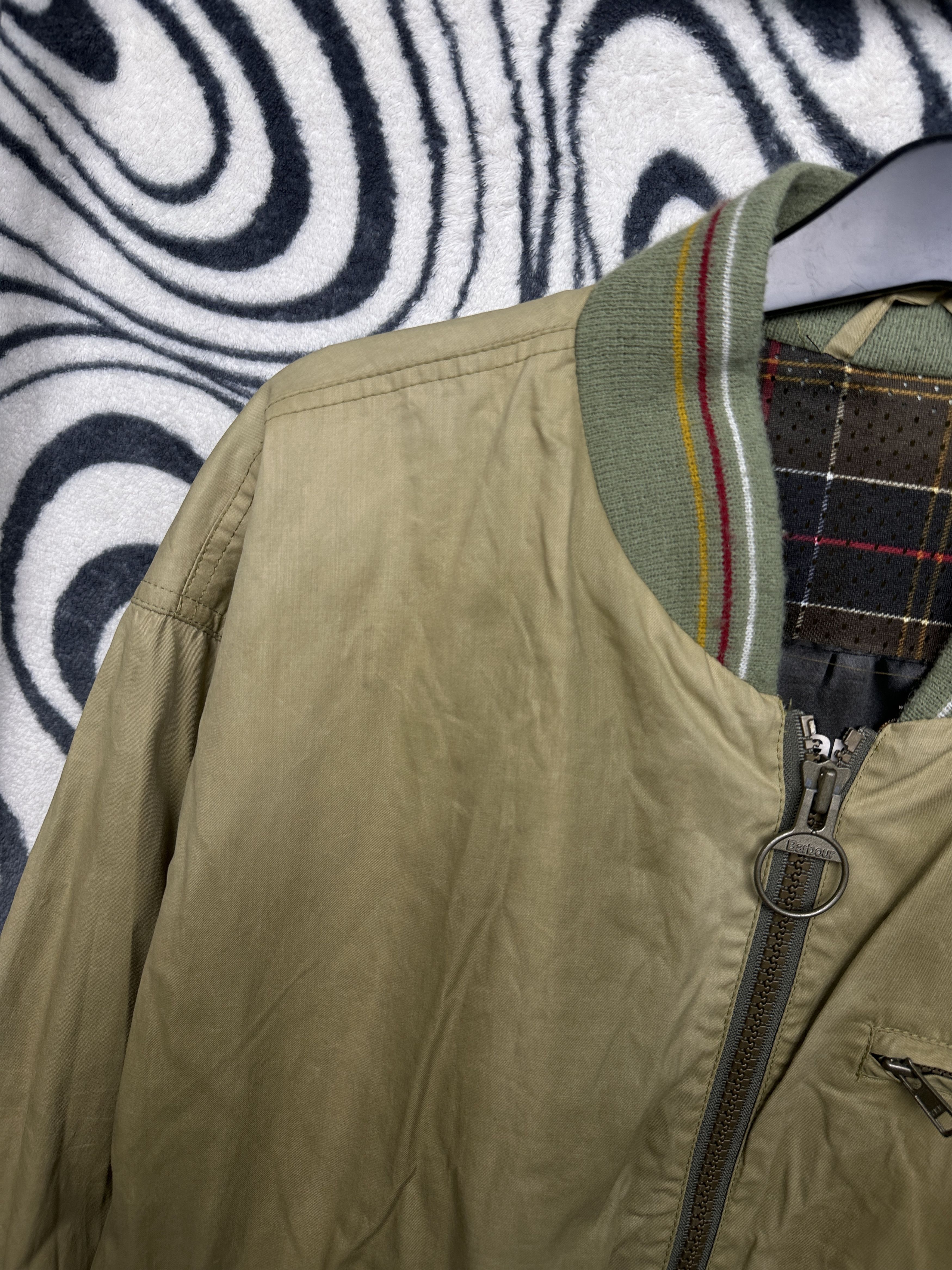 Barbour Barbour Durawax Corbridge Mens Bomber Jacket Size US L / EU 52-54 / 3 - 4 Thumbnail