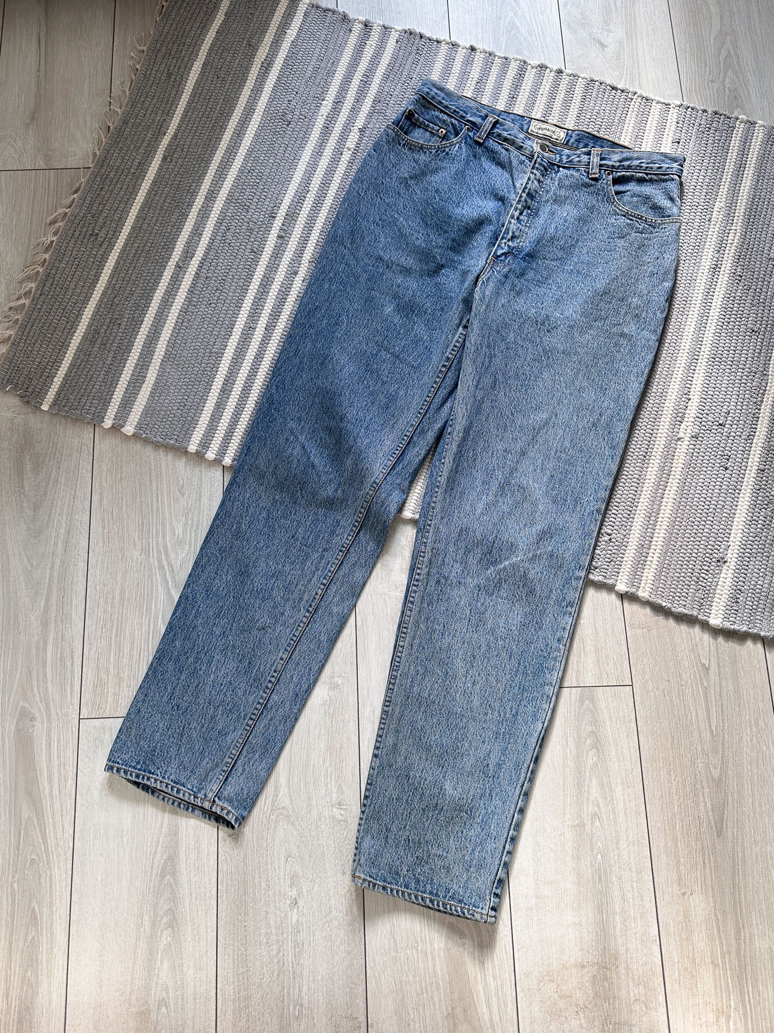 Levi's Vintage Levis 726 Blue Denim Jeans Silver Tab Size US 36 / EU 52 - 1 Thumbnail
