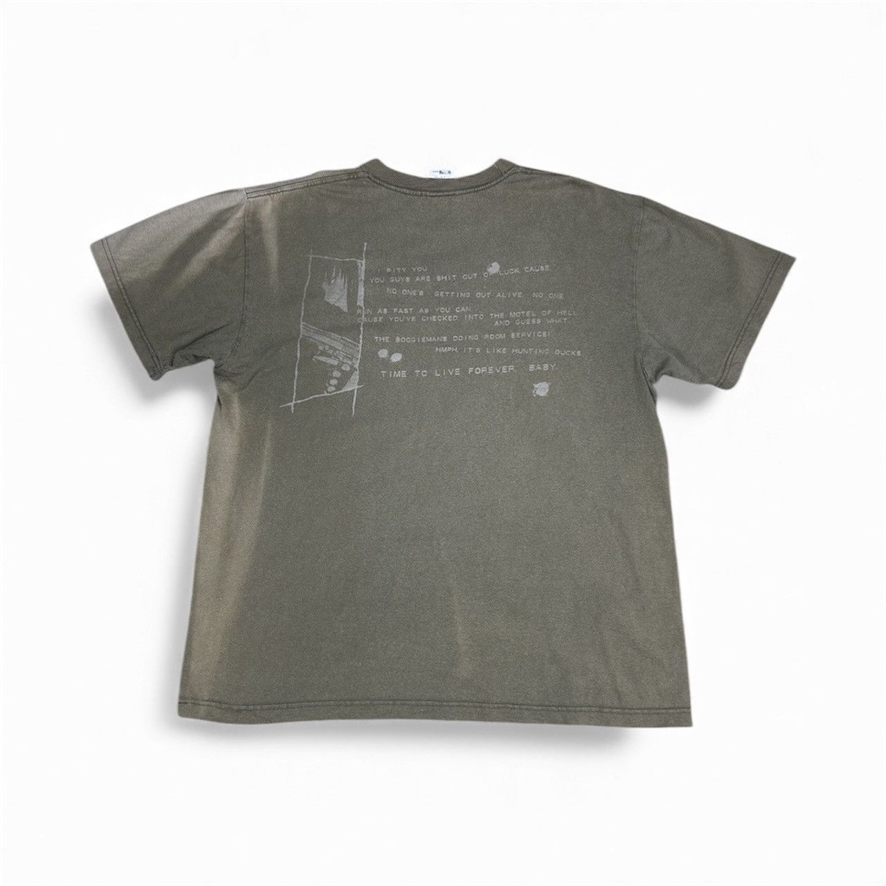 Anime Vintage Black Lagoon Revu Rebecca Lee Anime T-Shirt Size US XL / EU 56 / 4 - 2 Thumbnail