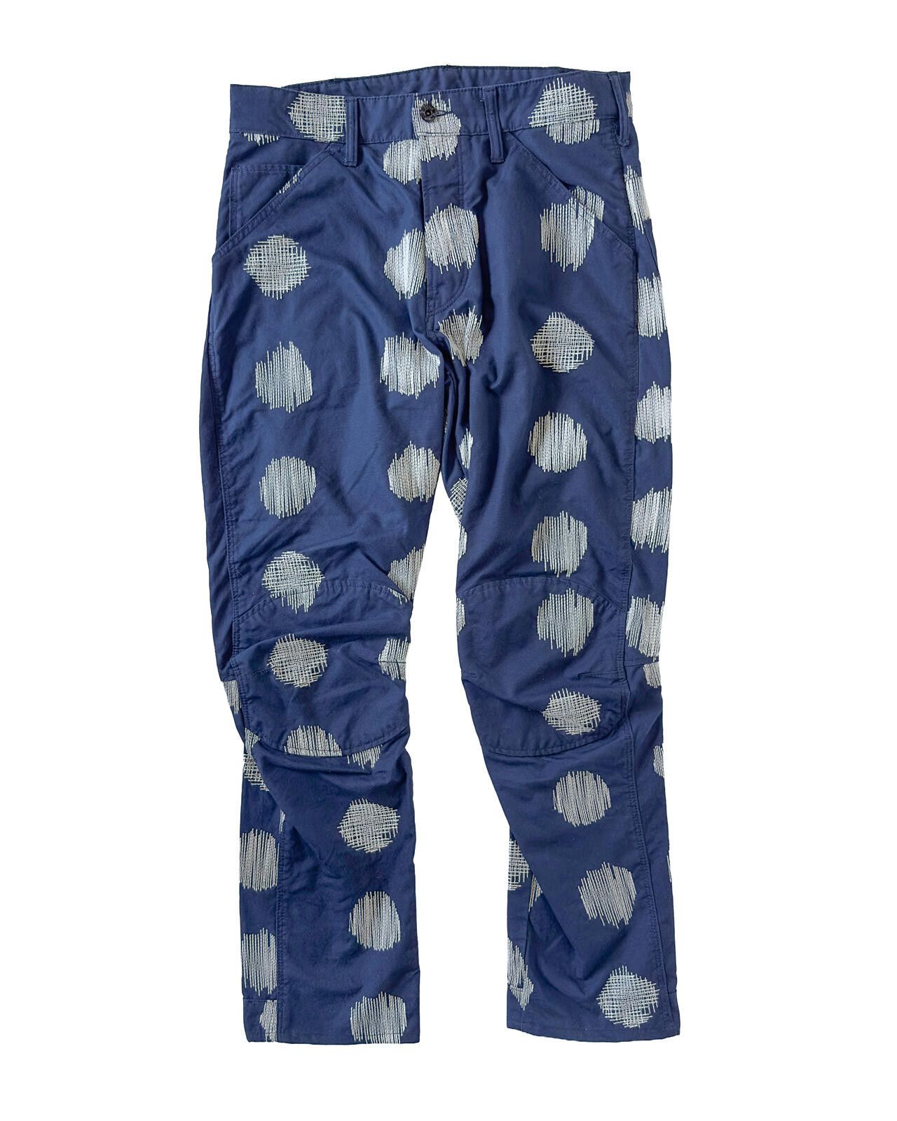 Other G-Star RAW x Pharrell 5622 3D Tapered Sashiko Dot Navy Pants Size US 33 - 3 Thumbnail