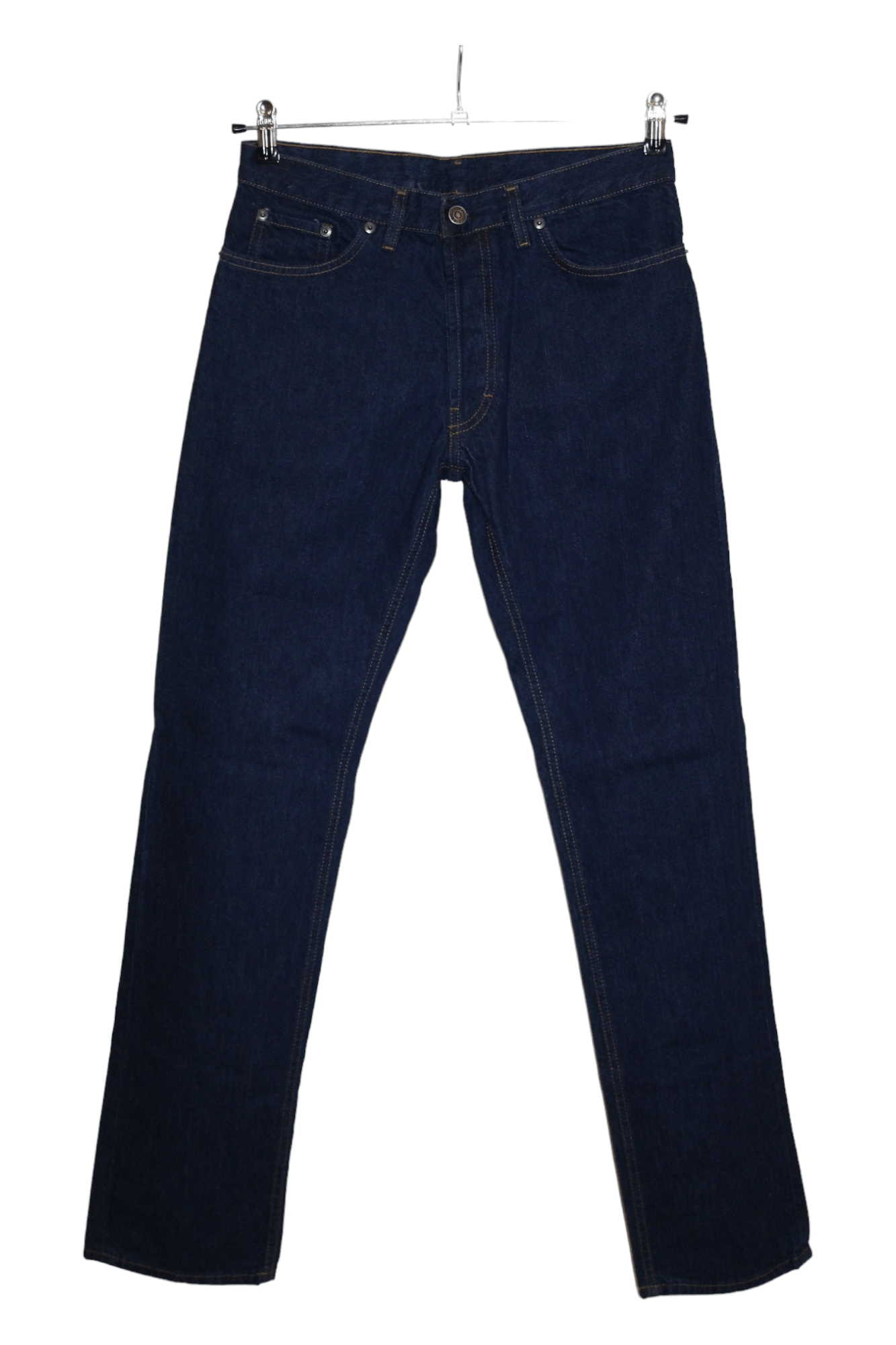 Katharine Hamnett London Katharine Hamnett London Straight-leg Indigo Wash Jeans Size US 30 / EU 46 - 2 Thumbnail