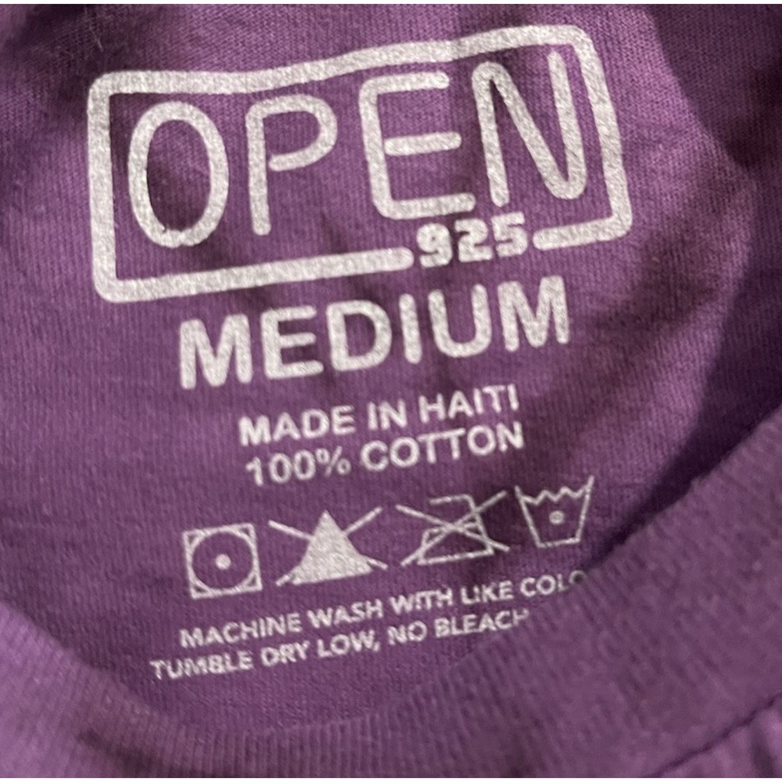 Other Sold Out Open 925, “Sancho. Screw, Nut, Bolt” Purple Tie-Die Size US M / EU 48-50 / 2 - 3 Thumbnail