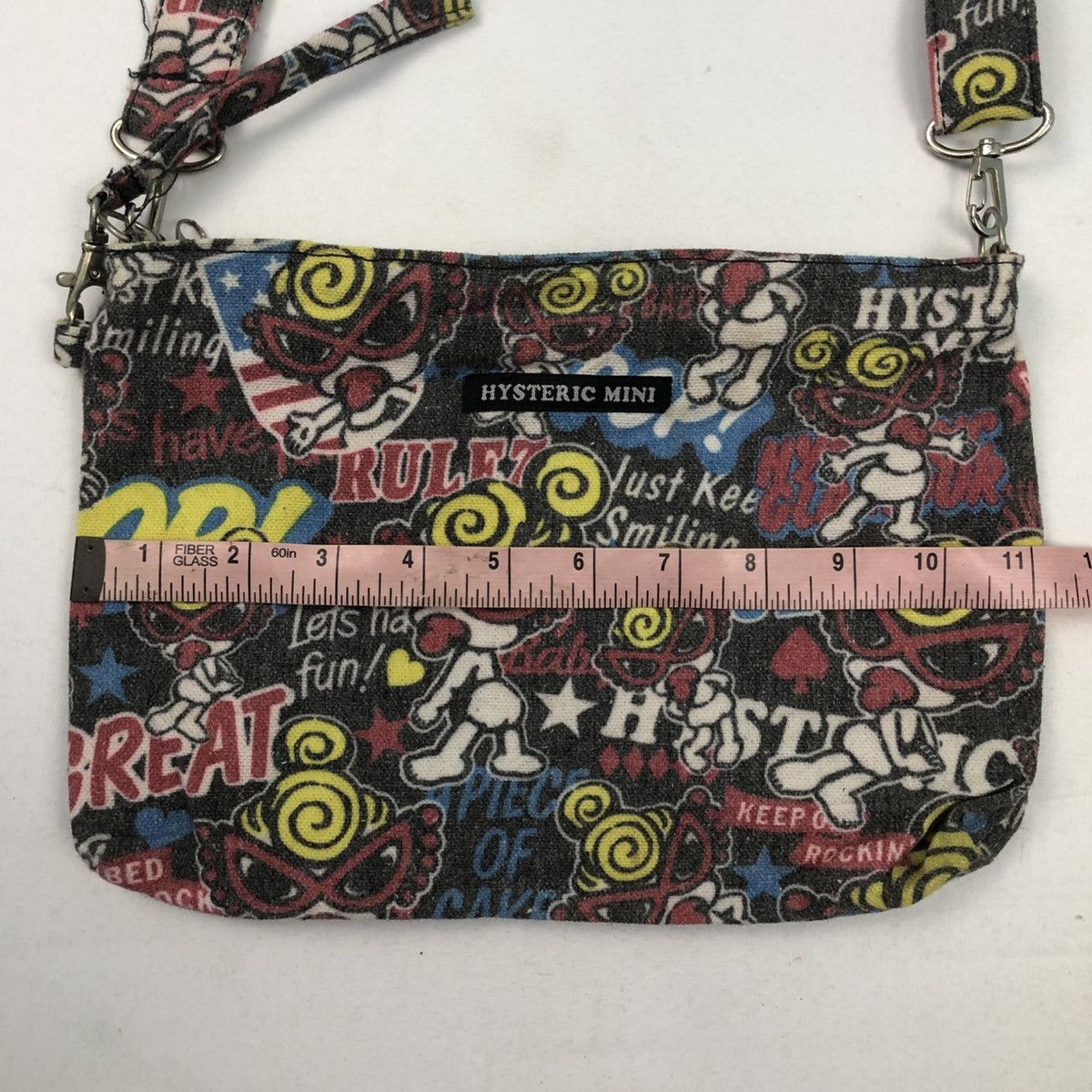 Hysteric Glamour HYSTERIC MINI FULL PRINT CLUTCH CROSSBODY BAG Size ONE SIZE - 7 Thumbnail