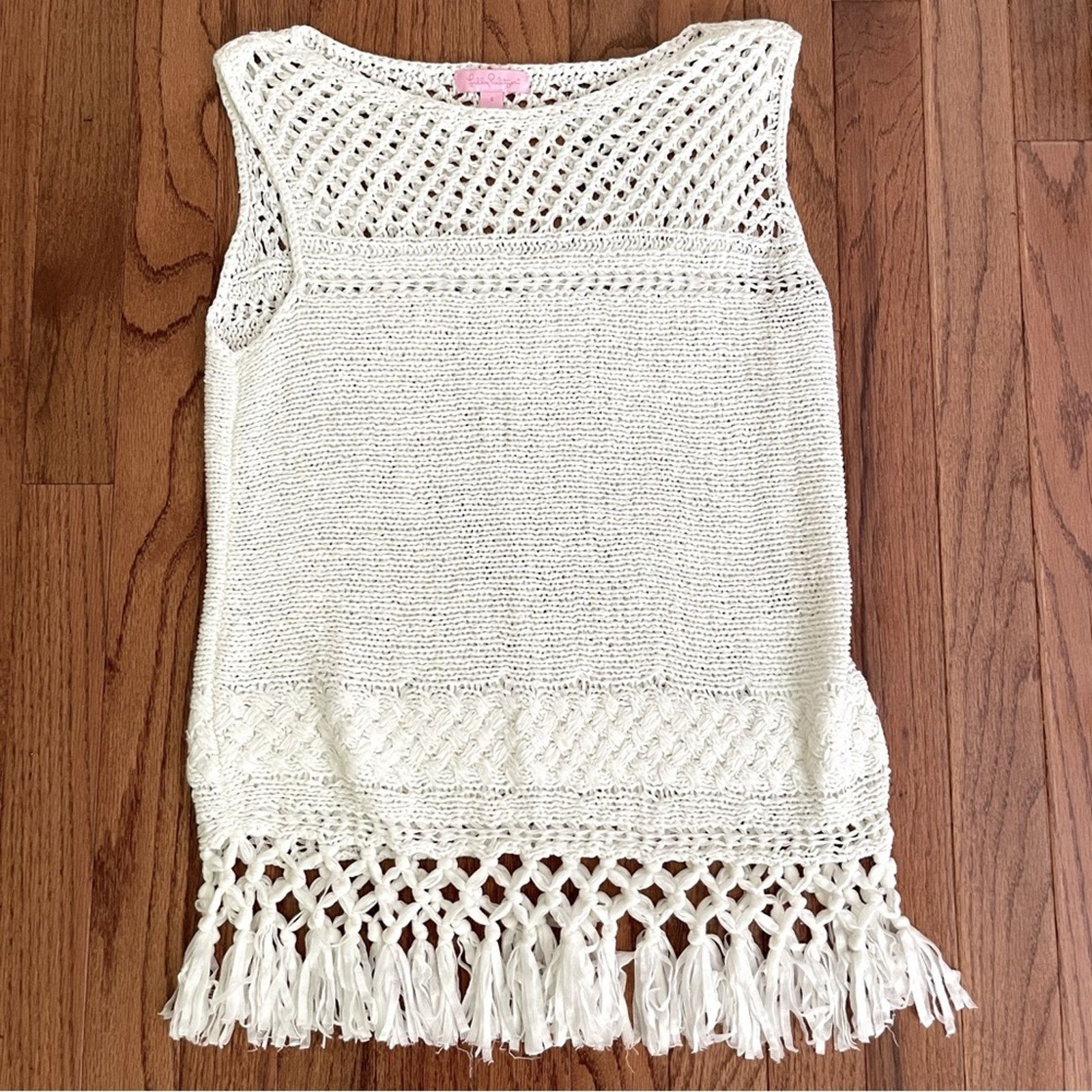 Lilly Pulitzer Lilly Pulitzer Limon Sleeveless Sweater Size S / US 4 / IT 40 - 5 Thumbnail