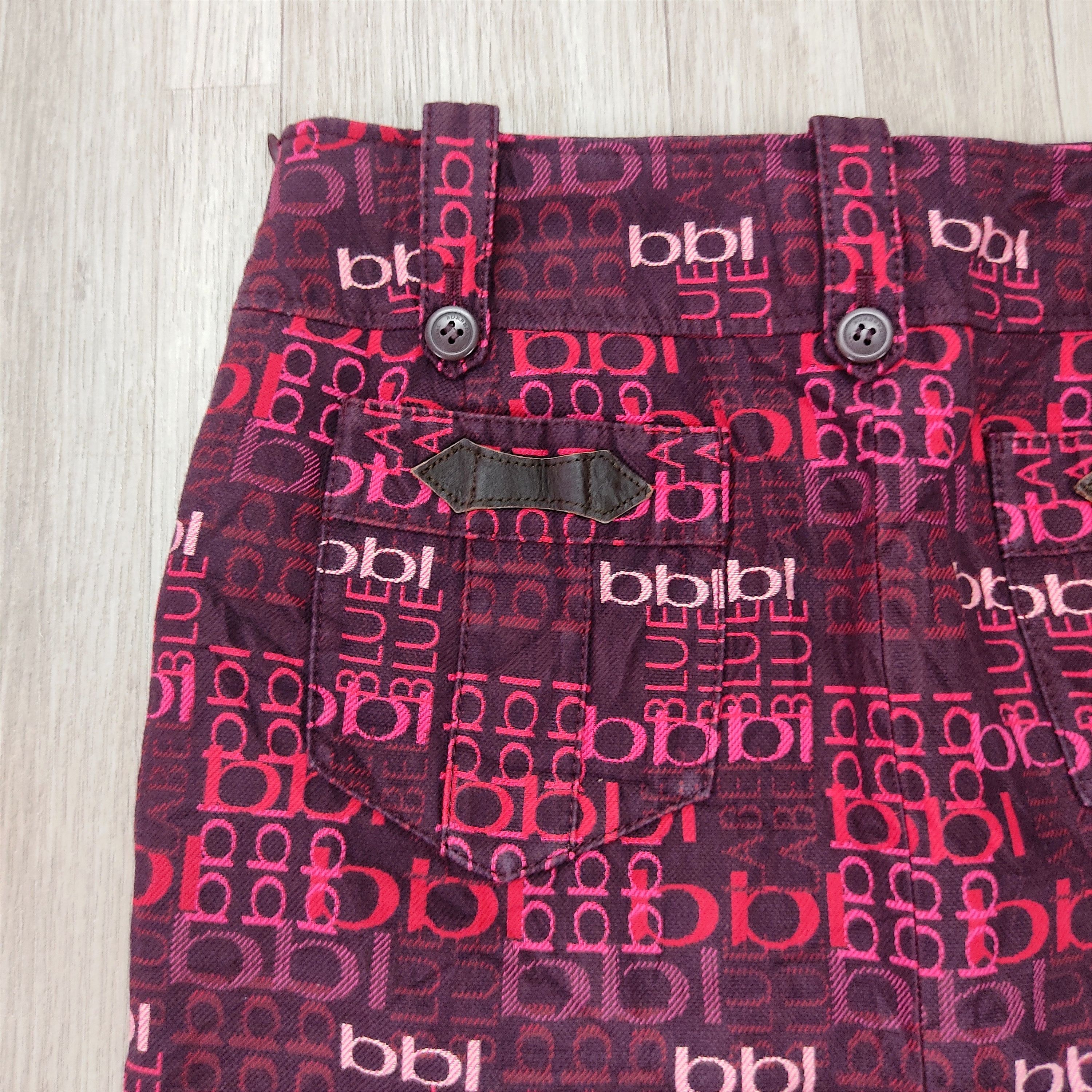 Burberry BURBERRY Blue Label All Over Print Monogram Mini Skirt Size 27" / US 4 / IT 40 - 7 Thumbnail