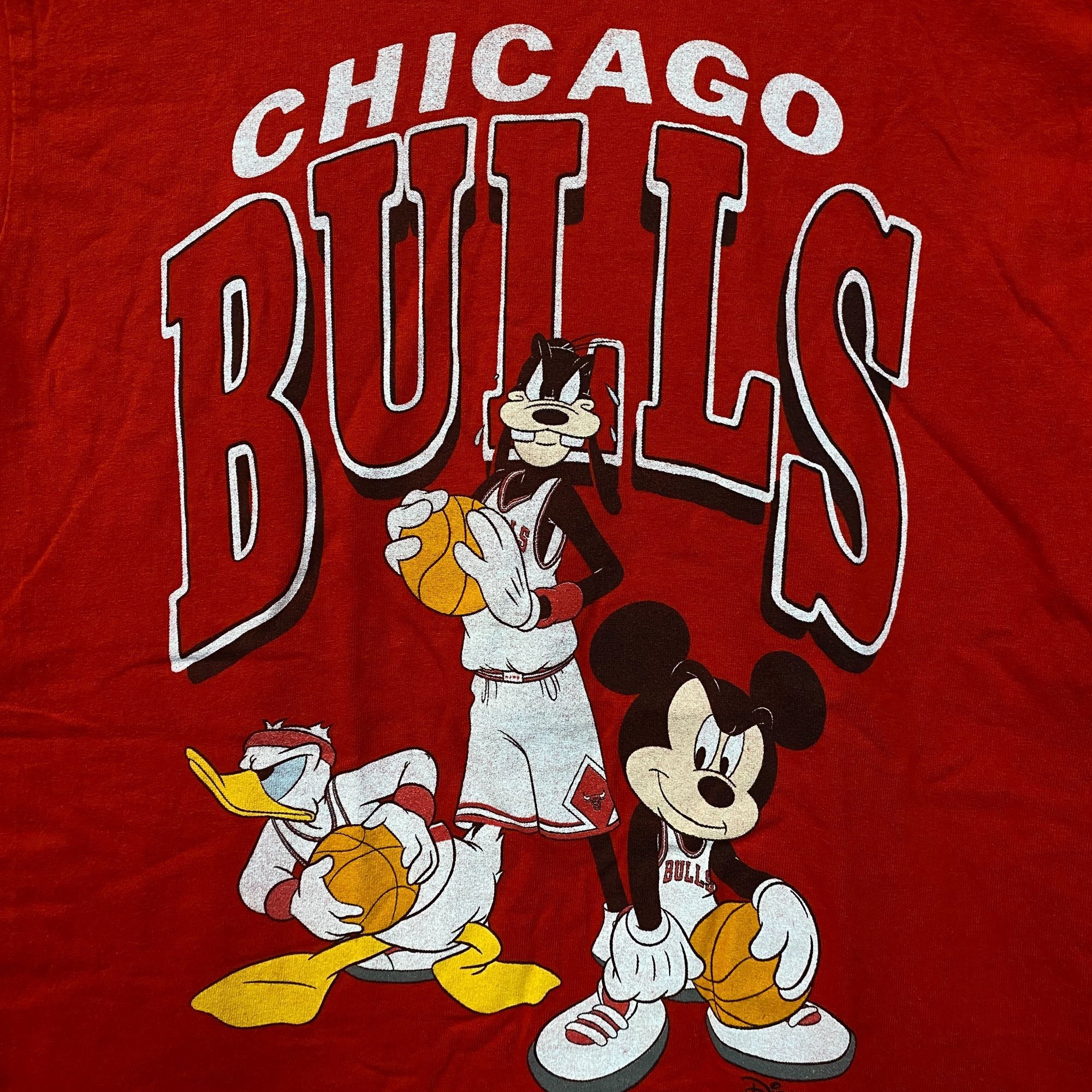 Junk Food Junk Food Chicago Bulls x Disney Mickey Squad Graphic T-Shir Size US XS / EU 42 / 0 - 2 Thumbnail