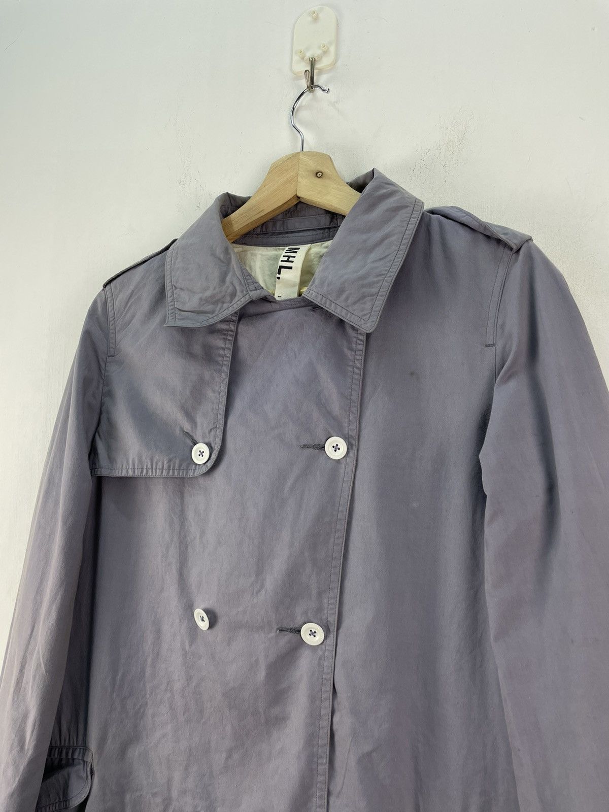 Margaret Howell Margarett Howell Utility Coat Light Purple Size M Size US M / EU 48-50 / 2 - 2 Thumbnail