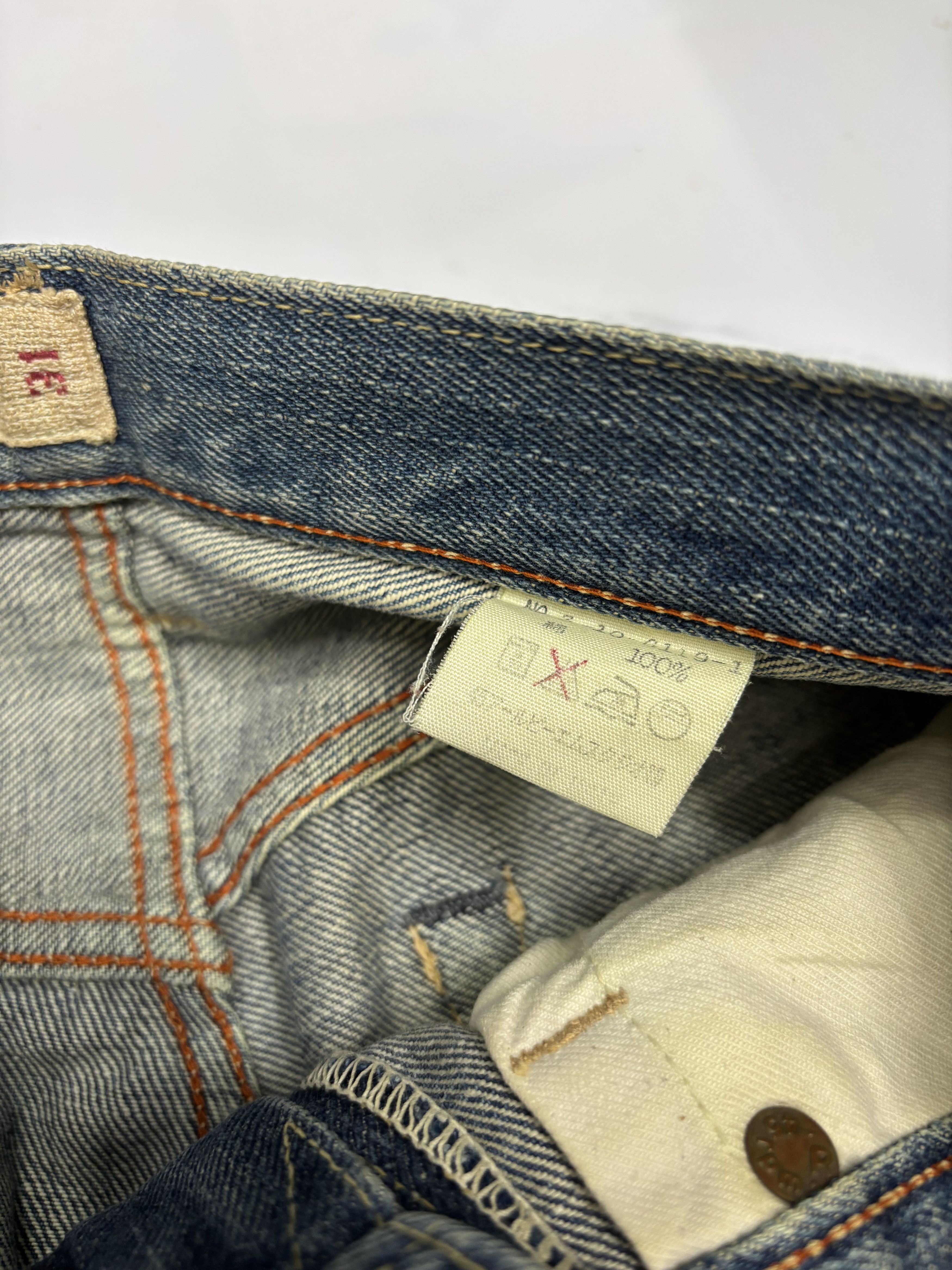 45rpm Vintage 45rpm Wide Leg Jeans By Kapital Kiro Hirata Size US 26 / EU 42 - 11 Thumbnail