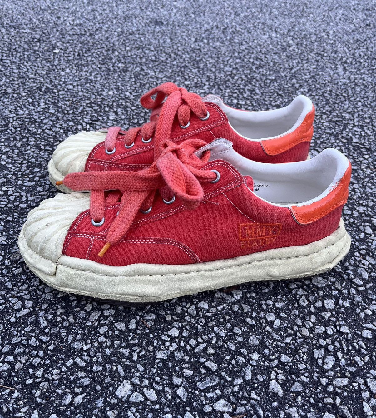 Japanese Brand × Maison MIHARA YASUHIRO Maison Mihara Yasuhiro Hank OG Sole Canvas Low Size US 12 / EU 45 - 3 Thumbnail