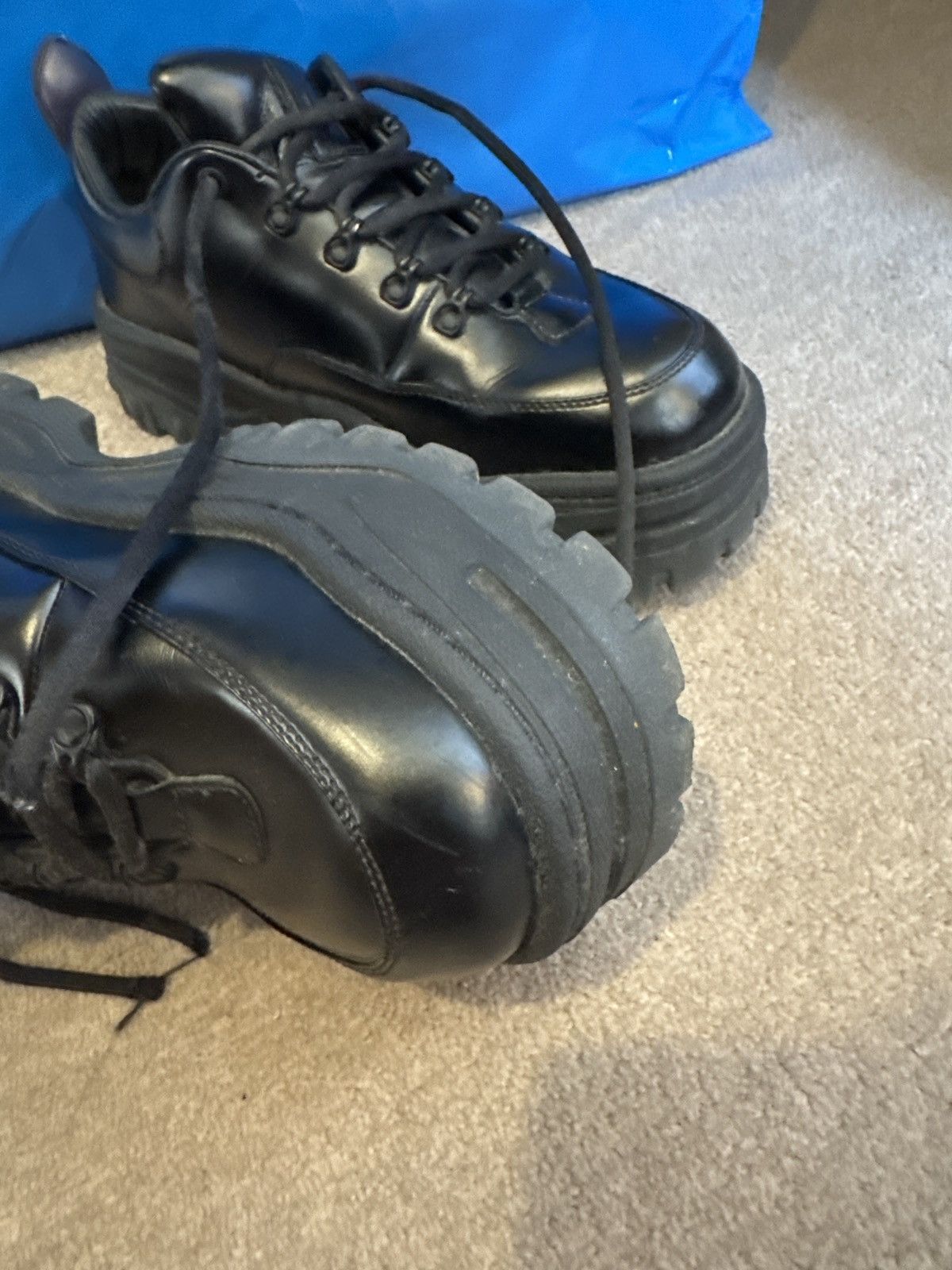 Eytys Angel Uk 9.5 / Eu 44 Black Leather Shoes, Men's (Size 10.5)