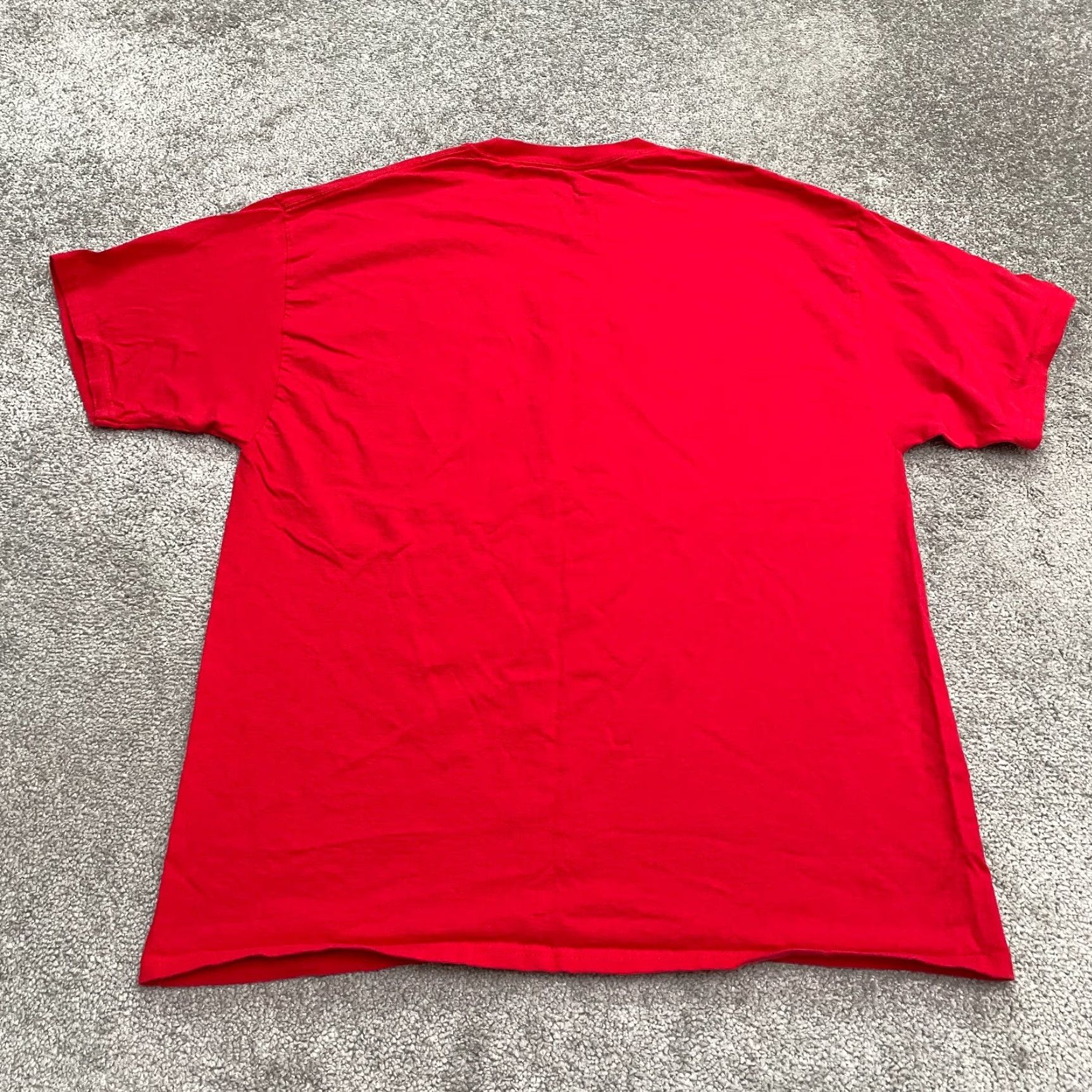 Champion Champion Athletic Wear Graphic T-Shirt Mens XL Red Cotton Short Sleeve Crew Tee Size US XL / EU 56 / 4 - 2 Thumbnail