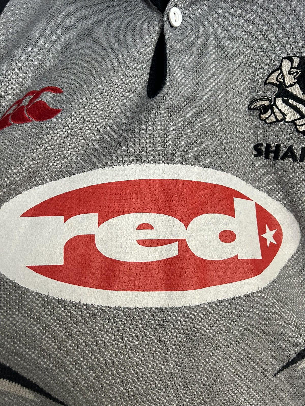 Canterbury of New Zealand Sharks South Africa Canterbury of New Zealand Rugby Jersey Size US M / EU 48-50 / 2 - 4 Thumbnail