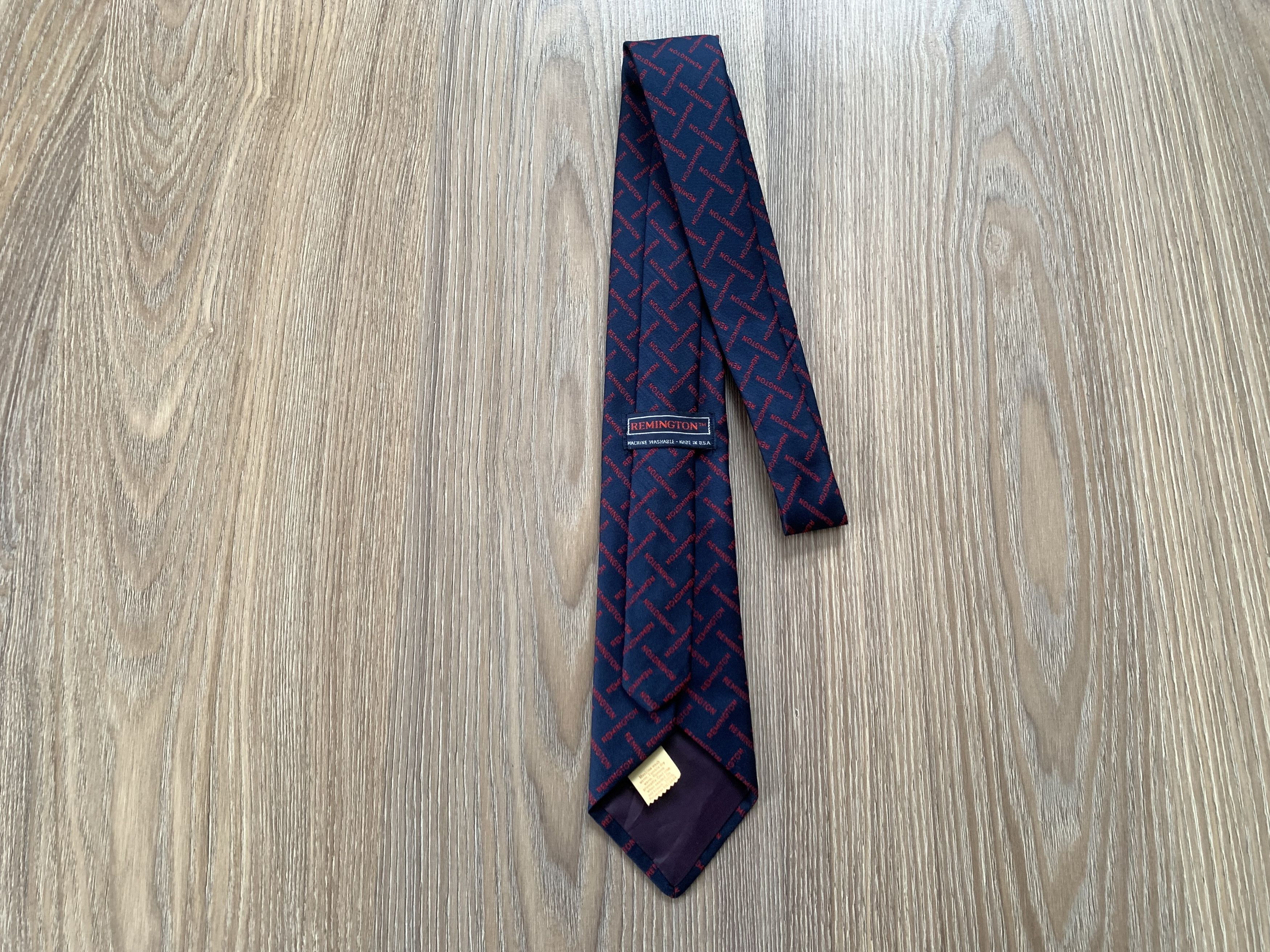 Other Remington Monogram Printed Silk Tie Size ONE SIZE - 4 Thumbnail