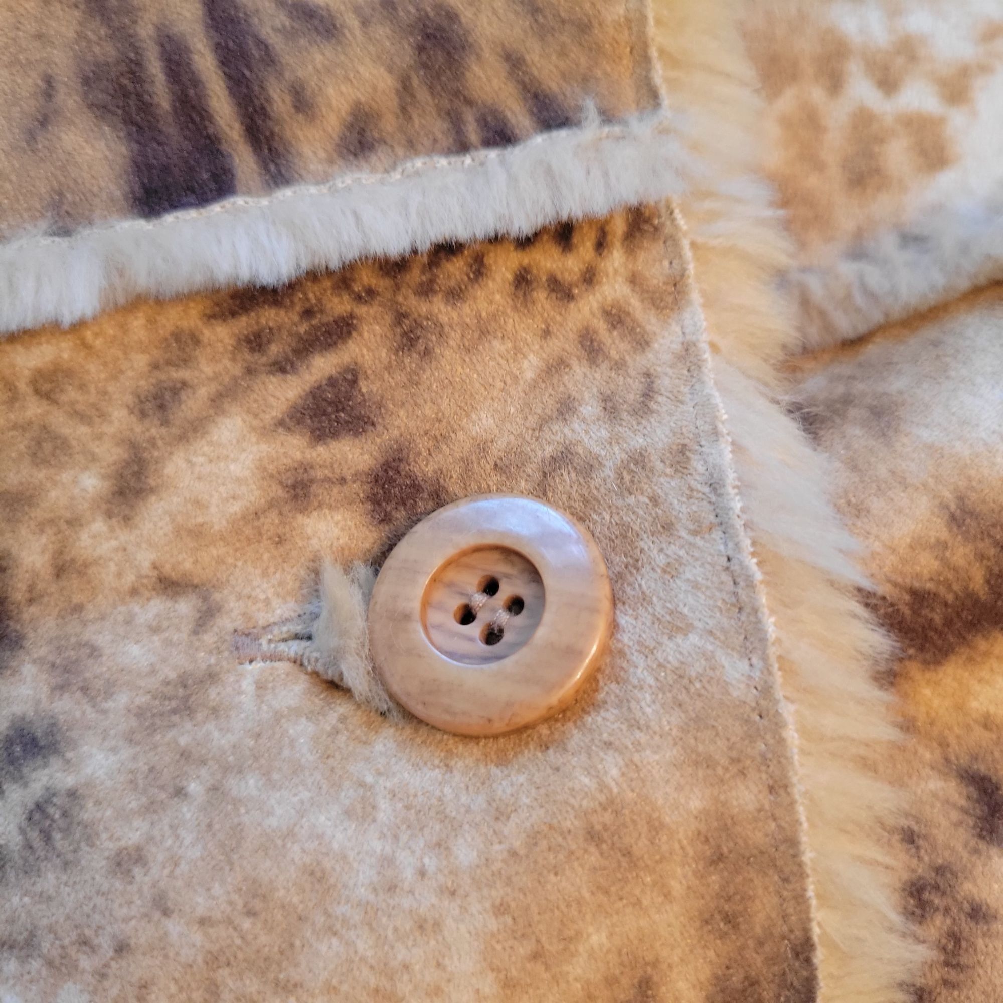 Other Dennis Basso Faux Fur Animal Print Coat 1X Winter Layering L Size XXL / US 16-18 / IT 52-54 - 5 Thumbnail
