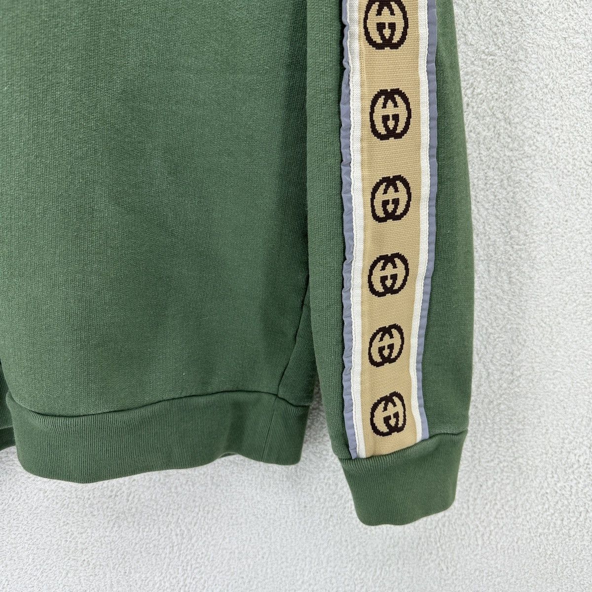 Gucci side line logo hoodie Size US S / EU 44-46 / 1 - 4 Thumbnail